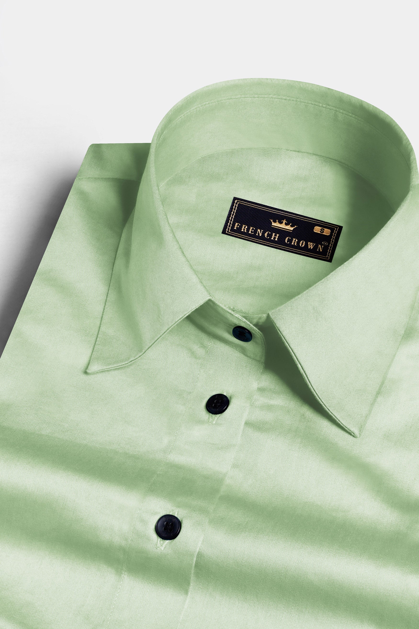 Sprout Green Premium Cotton Shirt