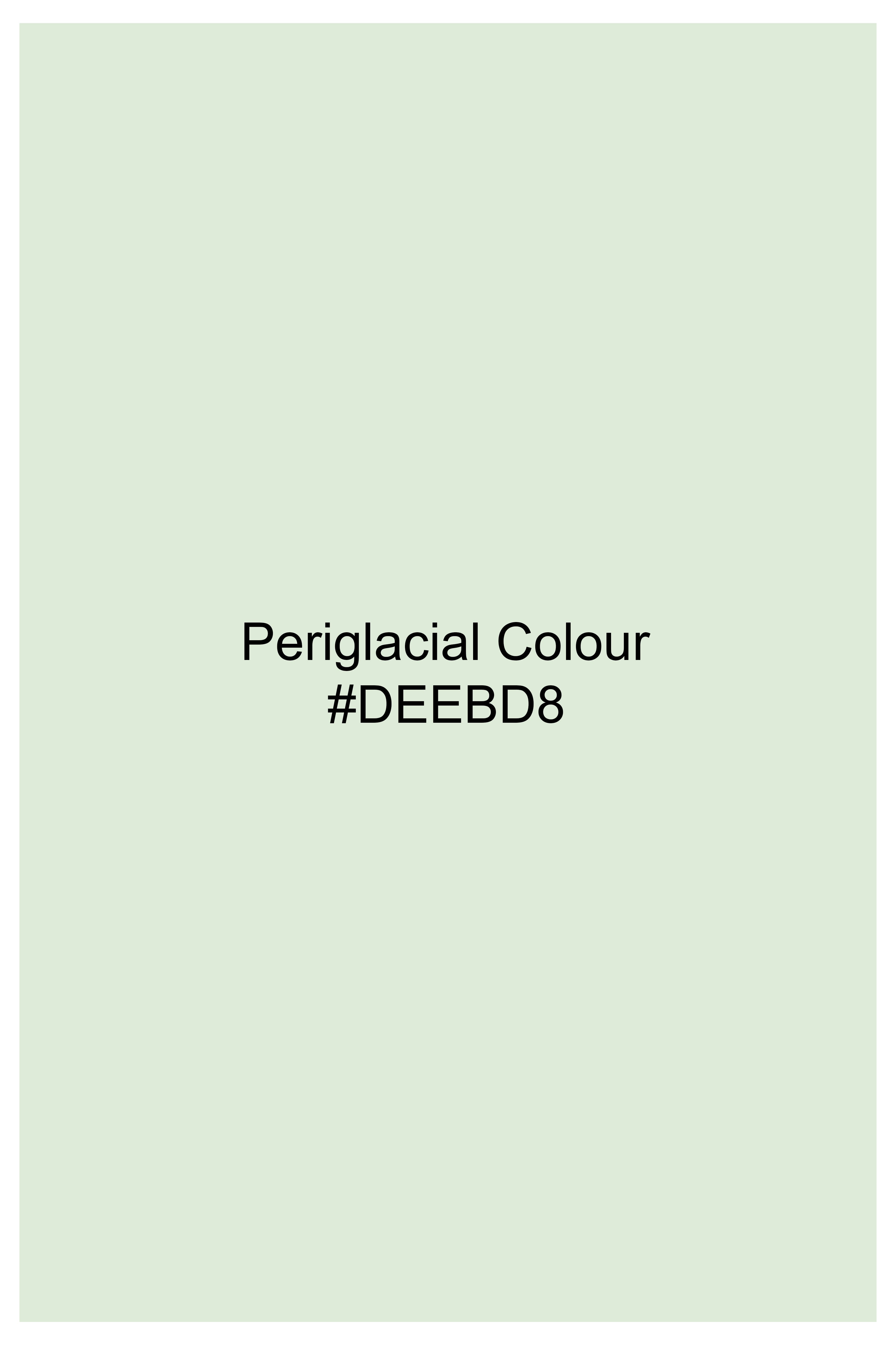 Periglacial Green Striped Chambray Shirt