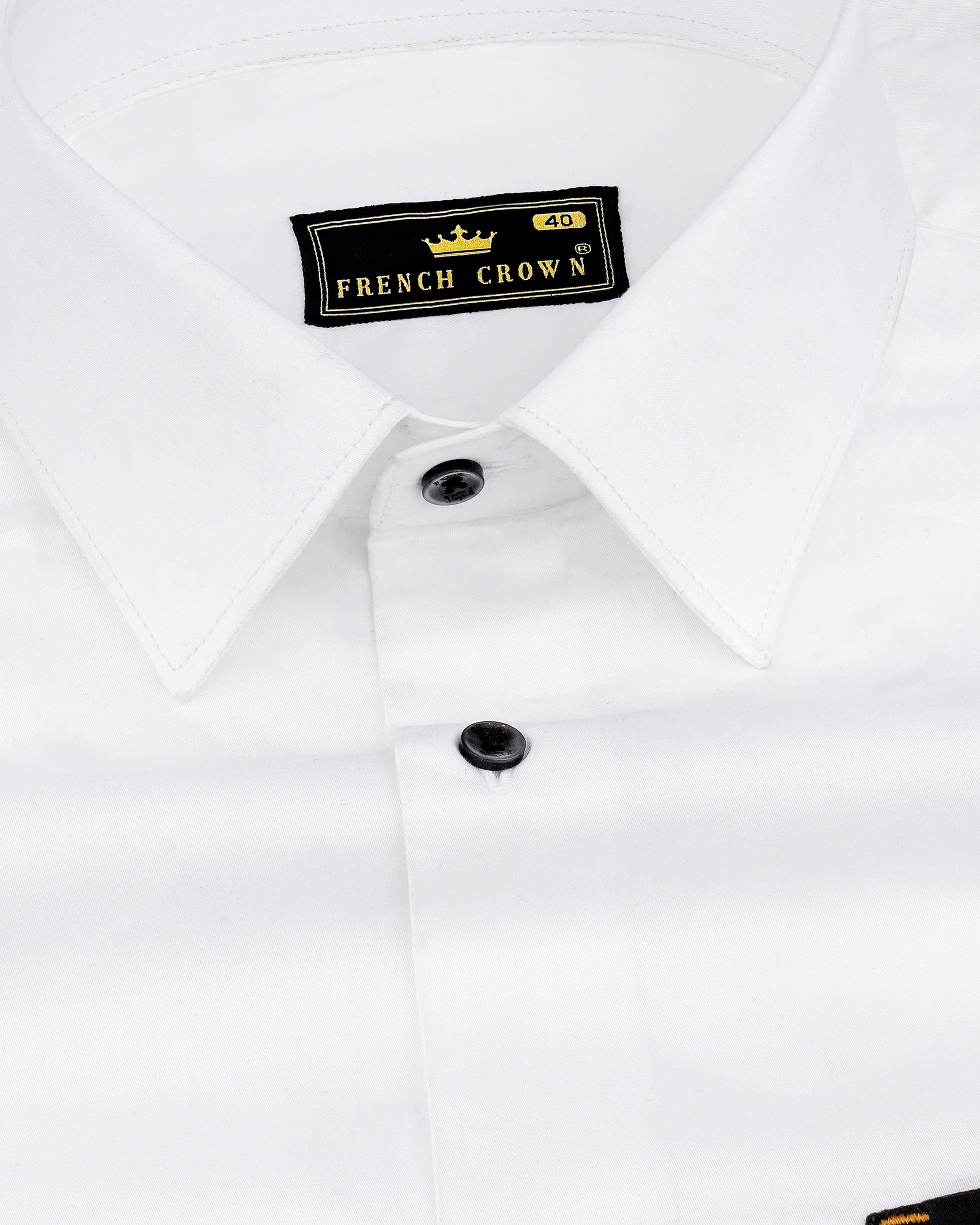 Bright White with Black Pocket and Leaves Embroidered Super Soft Premium Cotton Shirt 1062-BLK-P494-38, 1062-BLK-P494-H-38, 1062-BLK-P494-39, 1062-BLK-P494-H-39, 1062-BLK-P494-40, 1062-BLK-P494-H-40, 1062-BLK-P494-42, 1062-BLK-P494-H-42, 1062-BLK-P494-44, 1062-BLK-P494-H-44, 1062-BLK-P494-46, 1062-BLK-P494-H-46, 1062-BLK-P494-48, 1062-BLK-P494-H-48, 1062-BLK-P494-50, 1062-BLK-P494-H-50, 1062-BLK-P494-52, 1062-BLK-P494-H-52