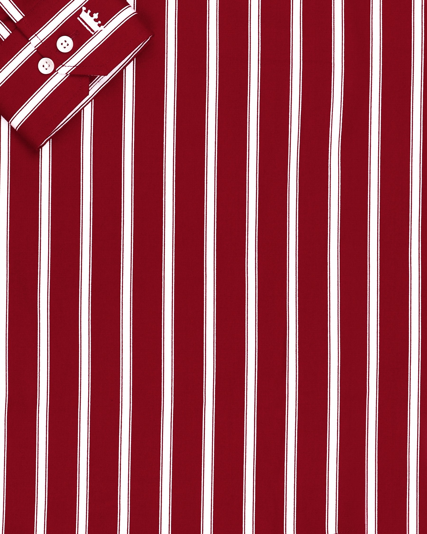 Red Broad Striped Ultra Soft Cotton SHIRT