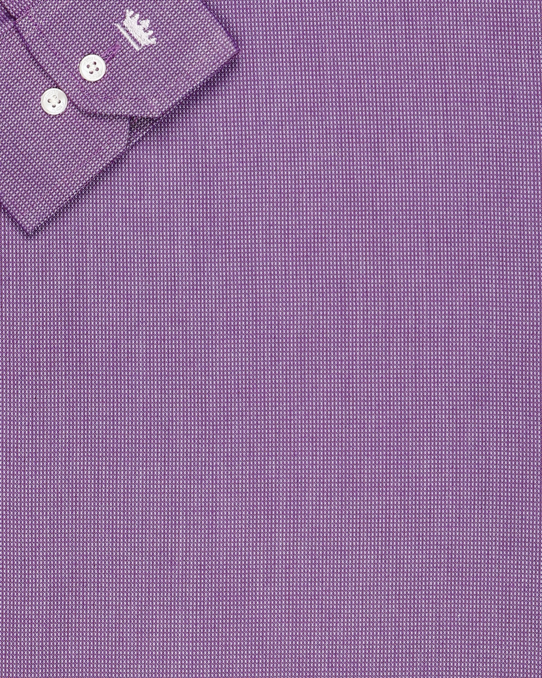 Purple Crisp Cotton Shirt