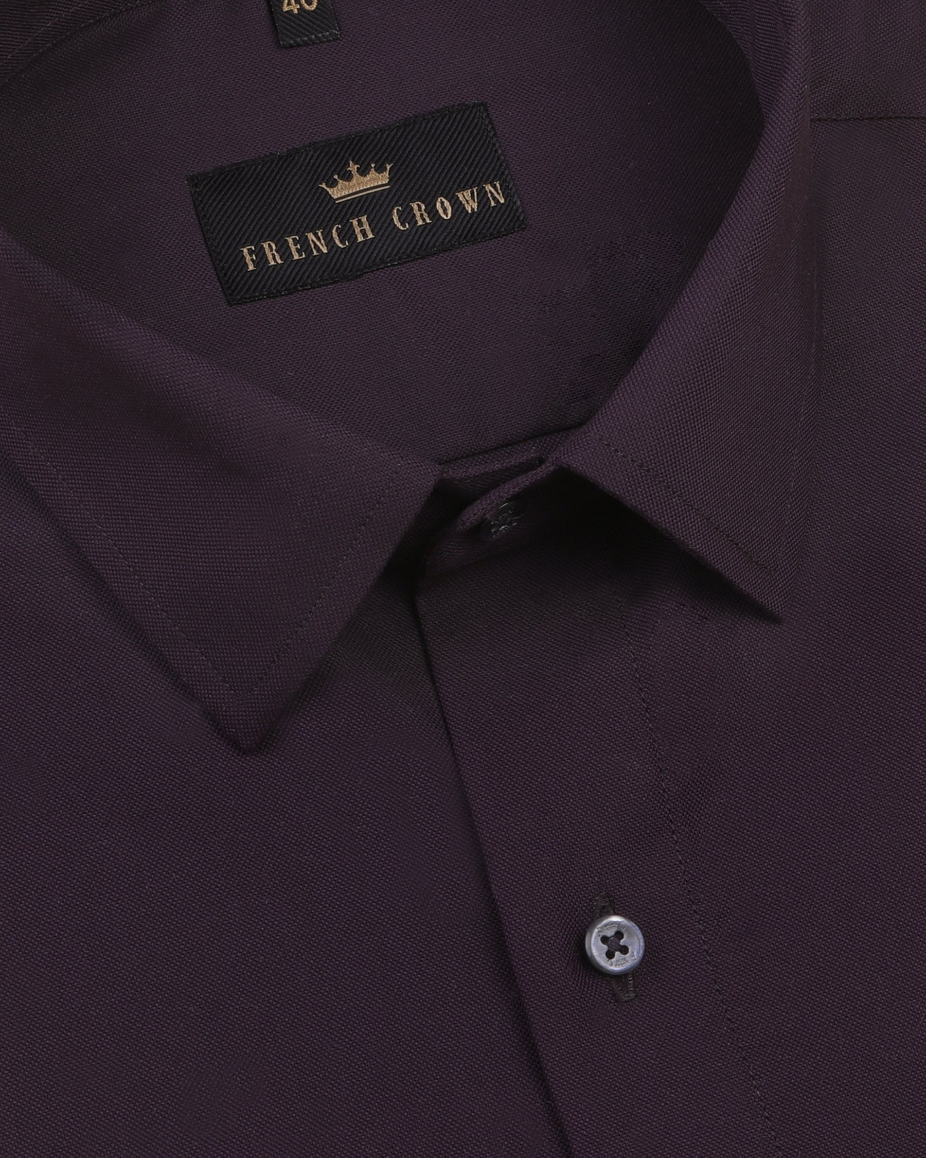 Purple Oxford Shirt