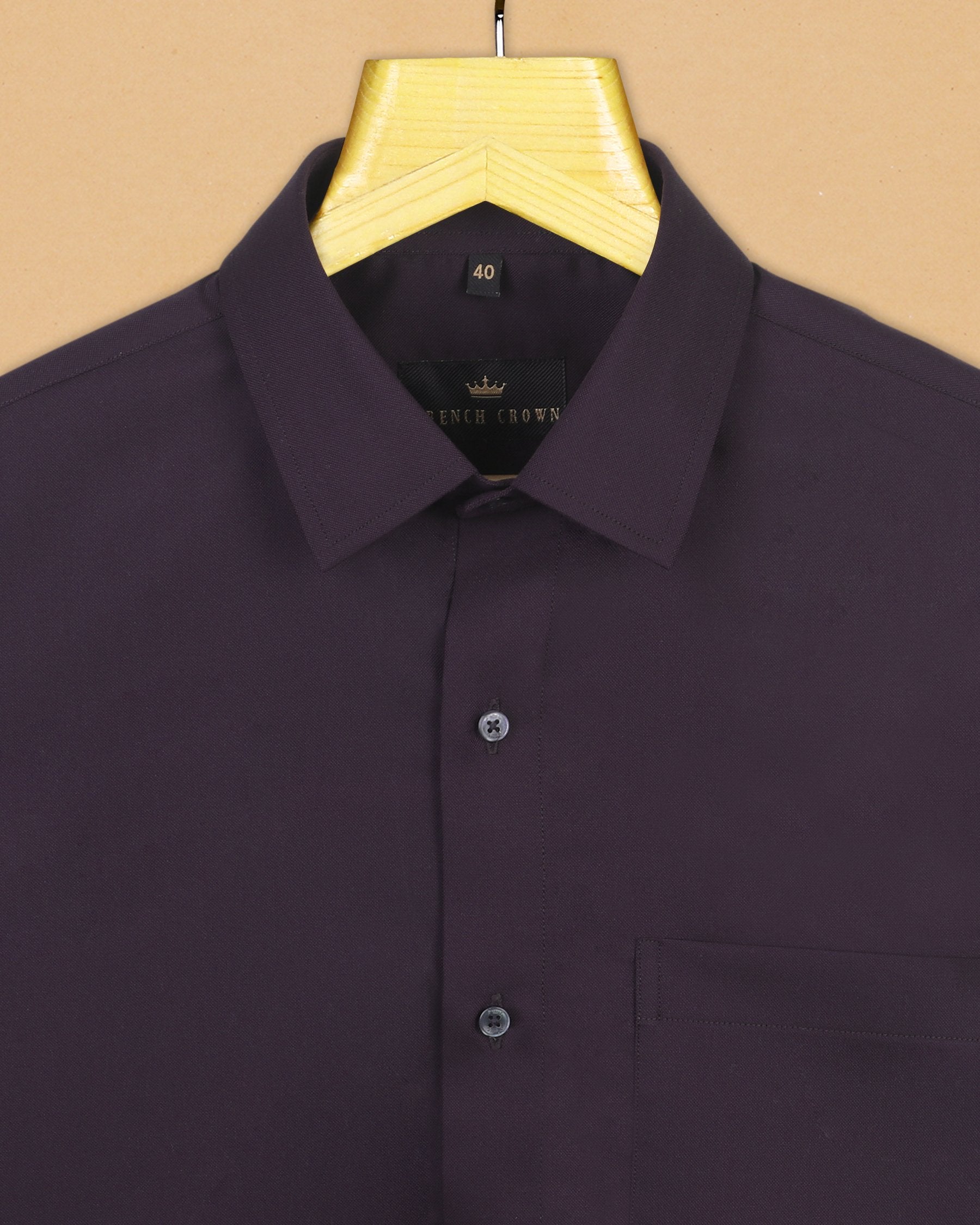 Purple Oxford Shirt