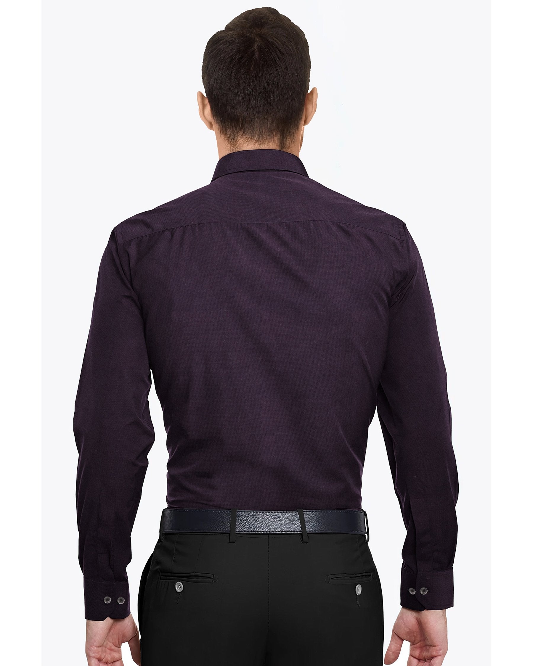 Purple Oxford Shirt