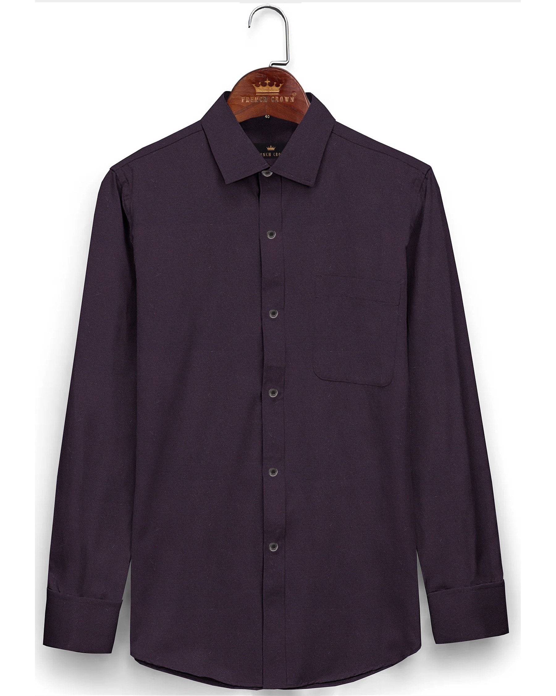 Purple Oxford Shirt