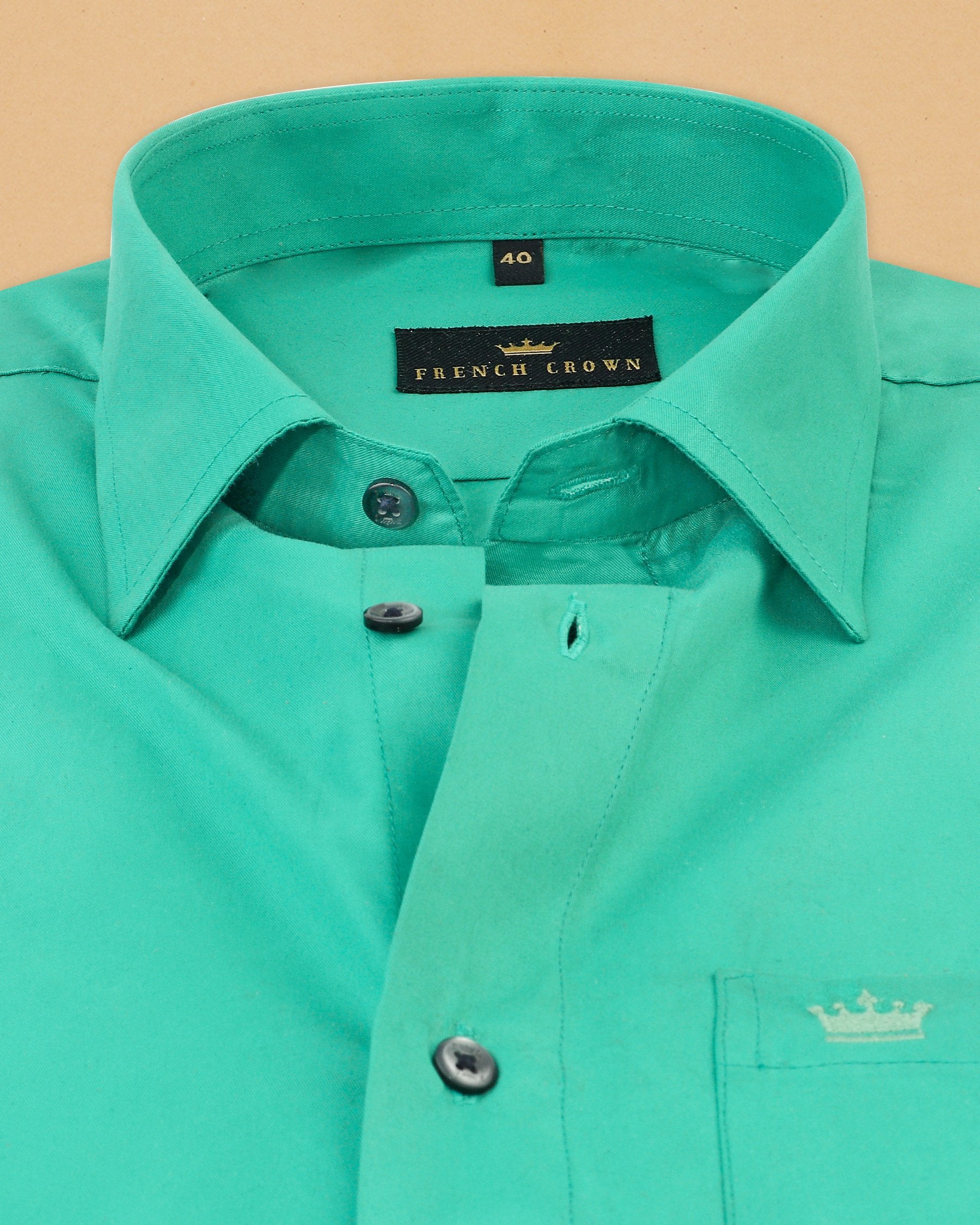 Seafoam Green Super Soft Giza Cotton SHIRT
