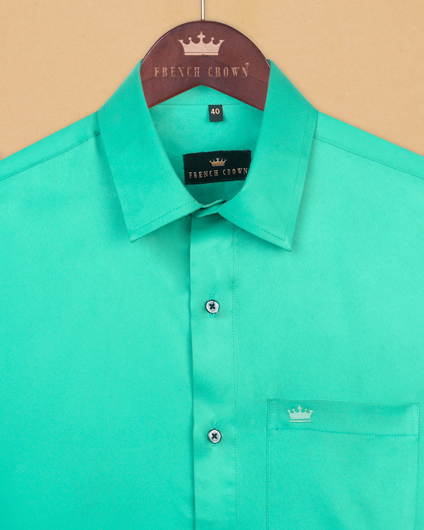 Seafoam Green Super Soft Giza Cotton SHIRT