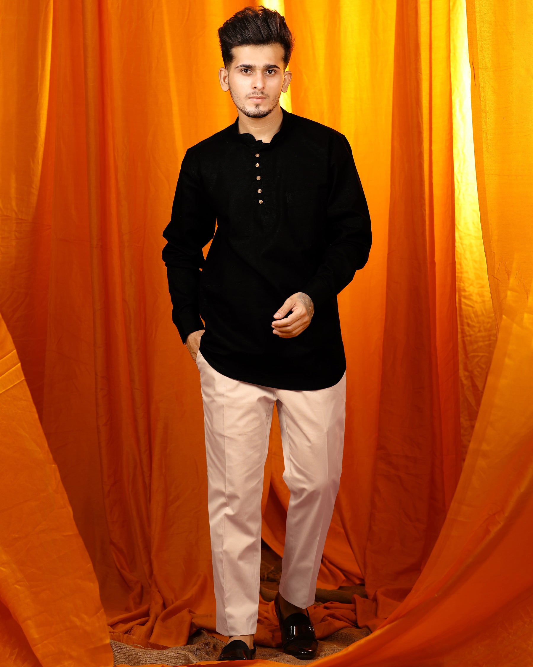 Jade Black Indian Kurta Style Luxurious Linen Shirt 2673KS-38, 2673KS-H-38, 2673KS-39, 2673KS-H-39, 2673KS-40, 2673KS-H-40, 2673KS-42, 2673KS-H-42, 2673KS-44, 2673KS-H-44, 2673KS-46, 2673KS-H-46, 2673KS-48, 2673KS-H-48, 2673KS-50, 2673KS-H-50, 2673KS-52, 2673KS-H-52