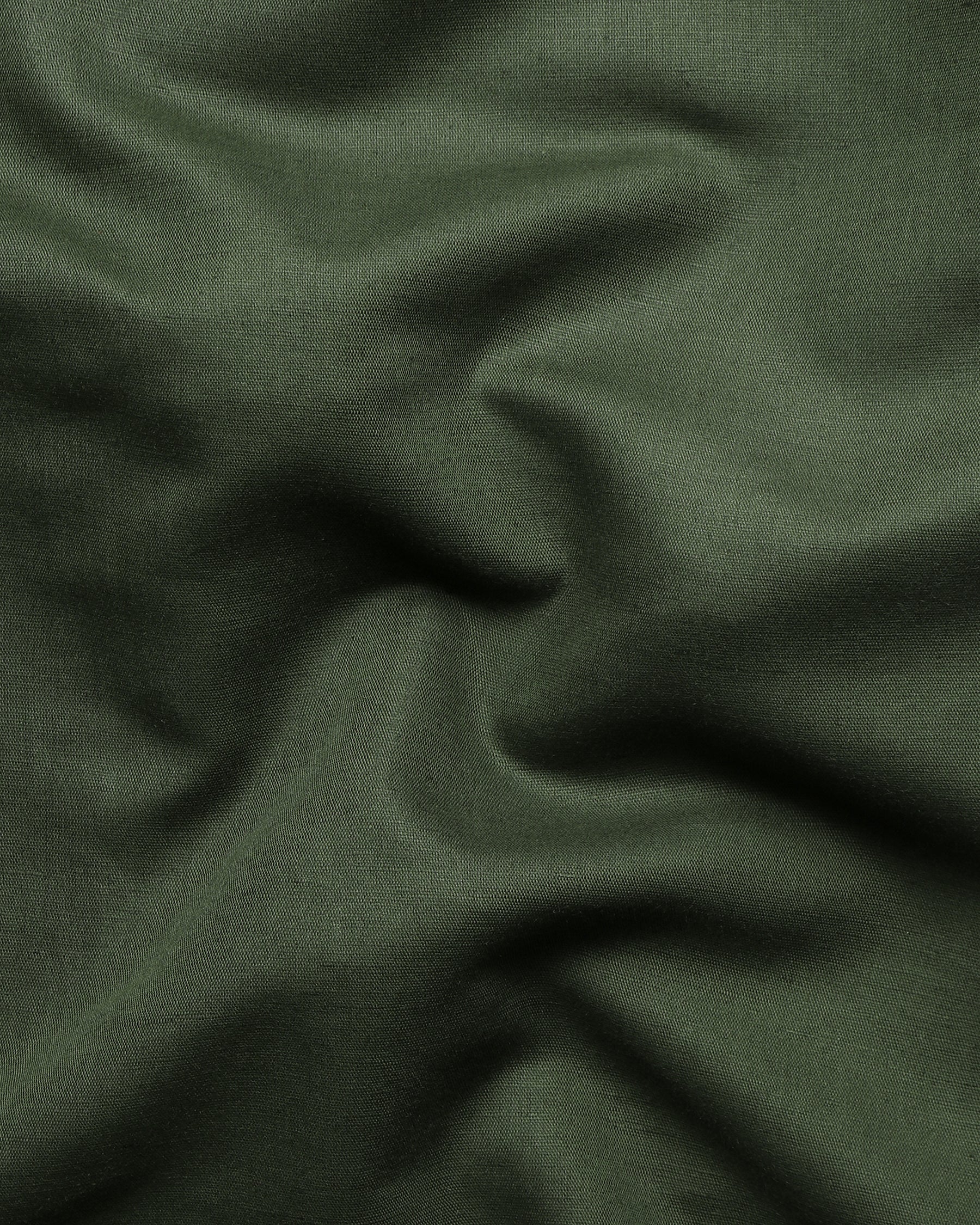 Seaweed Green Luxurious Linen Shirt