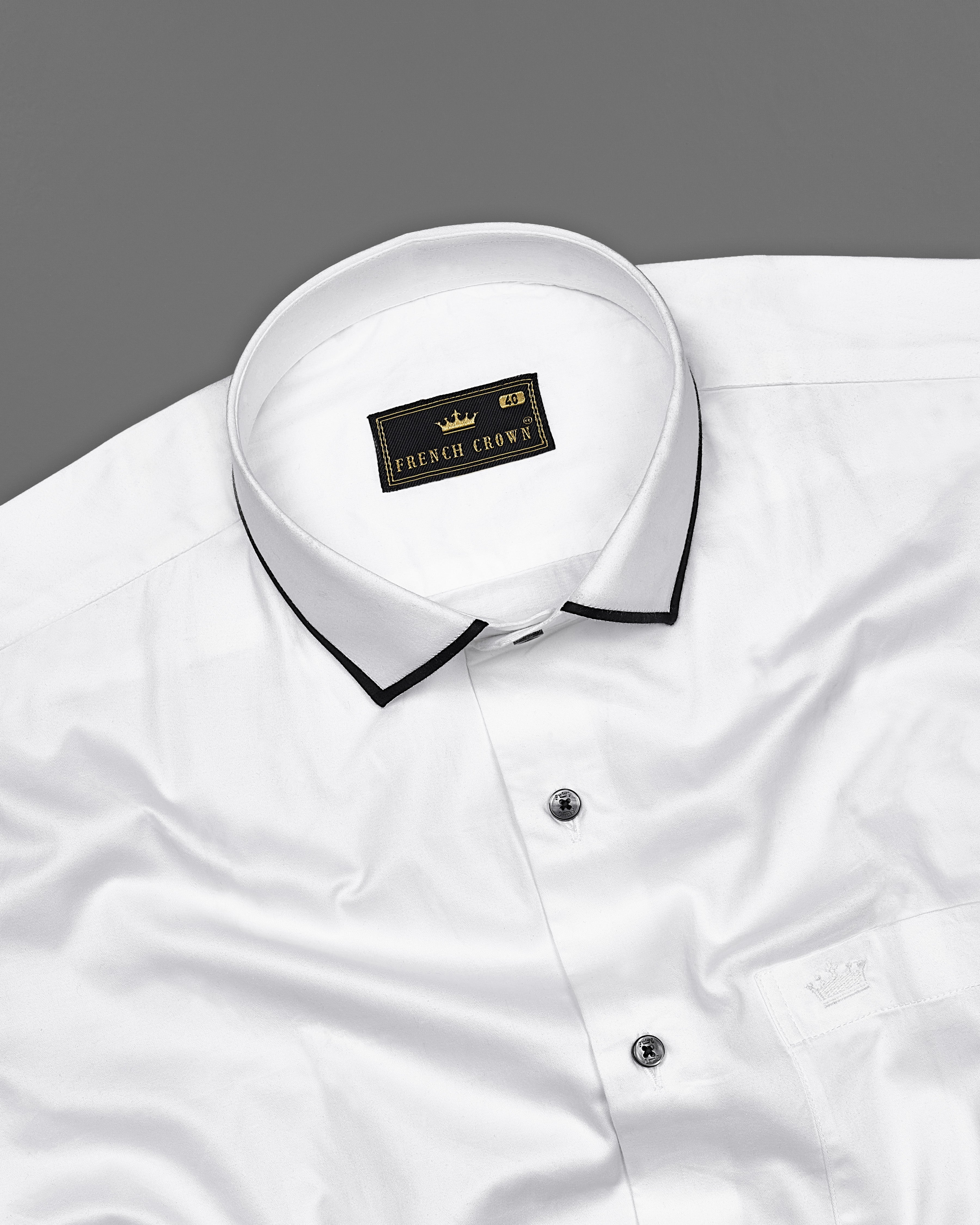 Bright White Subtle Sheen With Collar Detail Giza Cotton Shirt 3075CA-BLK-P14-38, 3075CA-BLK-P14-H-38, 3075CA-BLK-P14-39, 3075CA-BLK-P14-H-39, 3075CA-BLK-P14-40, 3075CA-BLK-P14-H-40, 3075CA-BLK-P14-42, 3075CA-BLK-P14-H-42, 3075CA-BLK-P14-44, 3075CA-BLK-P14-H-44, 3075CA-BLK-P14-46, 3075CA-BLK-P14-H-46, 3075CA-BLK-P14-48, 3075CA-BLK-P14-H-48, 3075CA-BLK-P14-50, 3075CA-BLK-P14-H-50, 3075CA-BLK-P14-52, 3075CA-BLK-P14-H-52