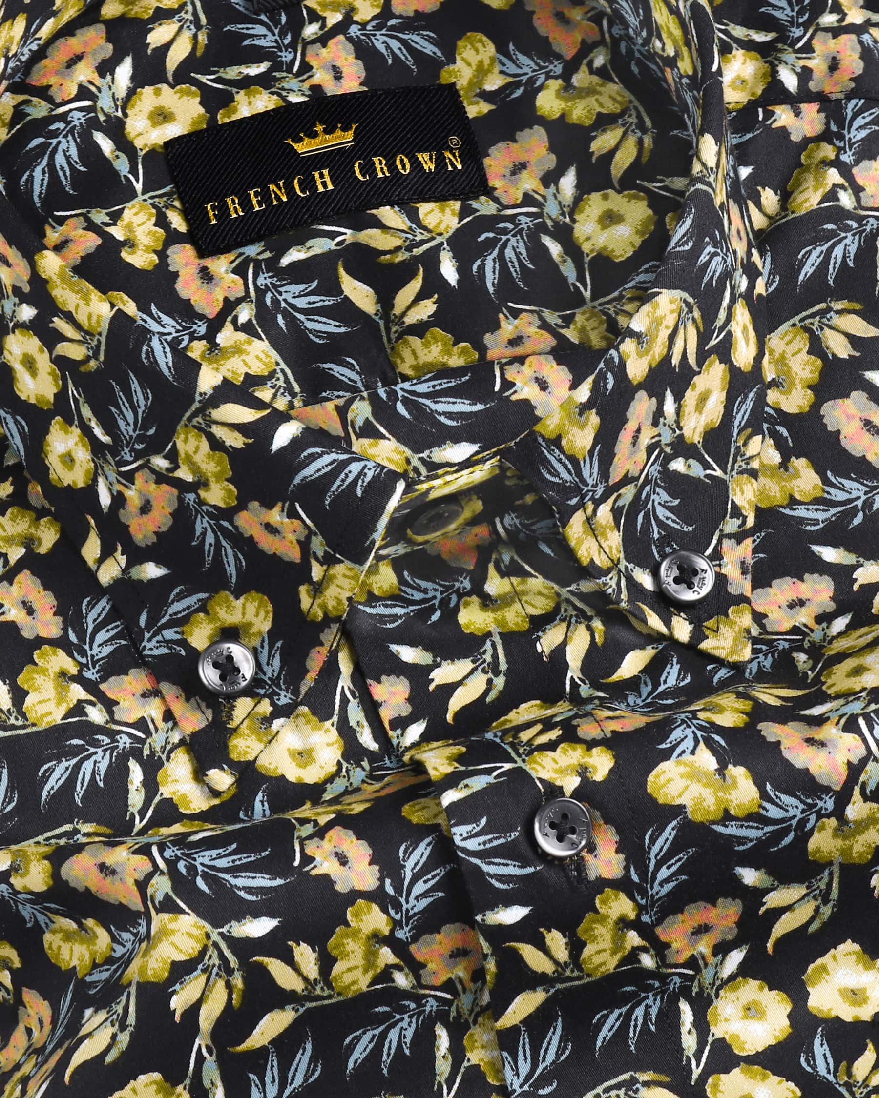 Black Flowers Printed Premium Cotton Shirt 3515BD-BLK-38, 3515BD-BLK-50, 3515BD-BLK-H-52, 3515BD-BLK-39, 3515BD-BLK-H-42, 3515BD-BLK-46, 3515BD-BLK-H-46, 3515BD-BLK-48, 3515BD-BLK-H-39, 3515BD-BLK-40, 3515BD-BLK-42, 3515BD-BLK-H-50, 3515BD-BLK-H-38, 3515BD-BLK-H-48, 3515BD-BLK-52, 3515BD-BLK-44, 3515BD-BLK-H-44, 3515BD-BLK-H-40