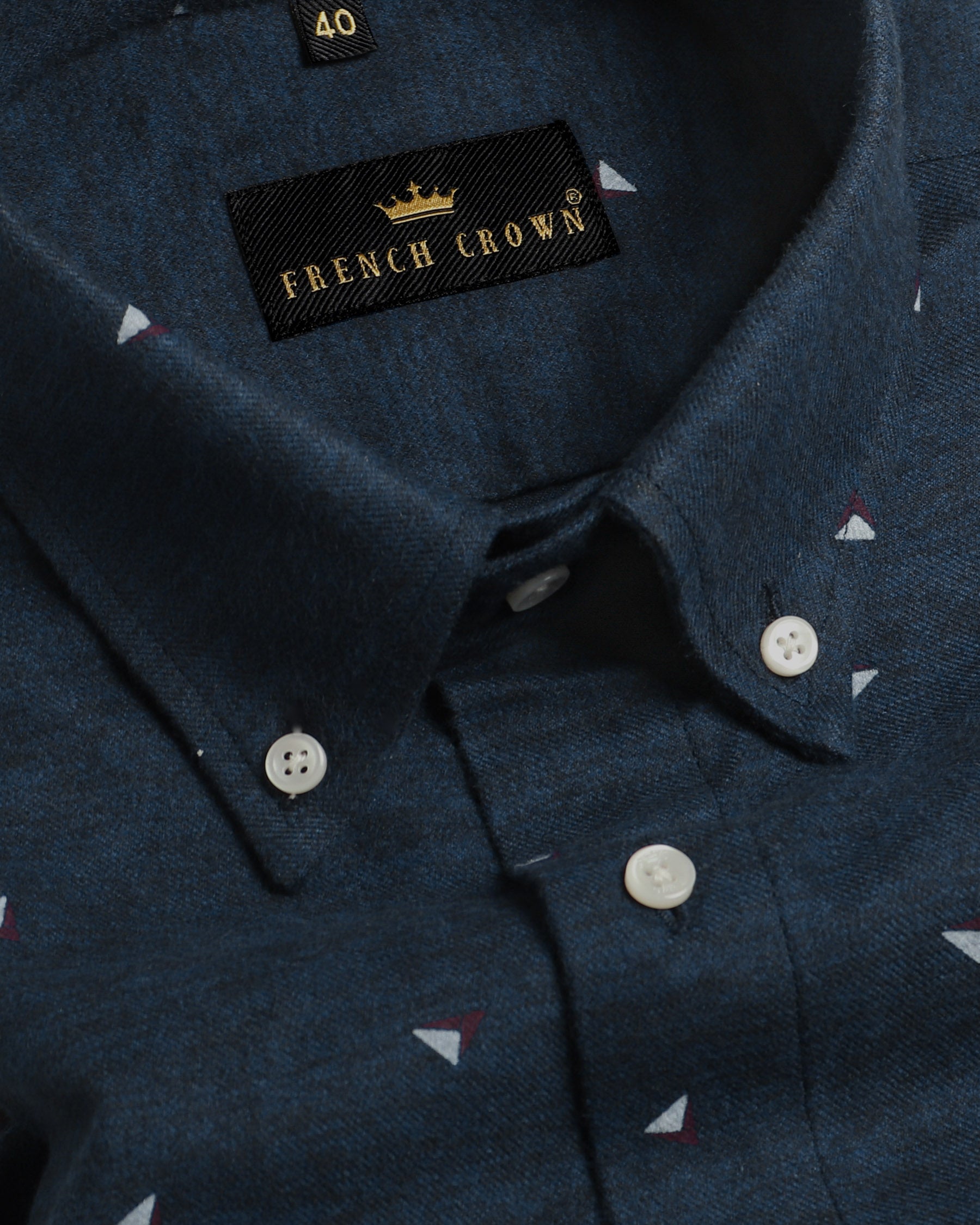Navy Printed Heavyweight Corduroy Shirt 3675BD-H-50, 3675BD-H-52, 3675BD-39, 3675BD-48, 3675BD-H-48, 3675BD-38, 3675BD-H-38, 3675BD-H-39, 3675BD-40, 3675BD-42, 3675BD-H-42, 3675BD-44, 3675BD-H-44, 3675BD-46, 3675BD-H-46, 3675BD-50, 3675BD-H-40, 3675BD-52