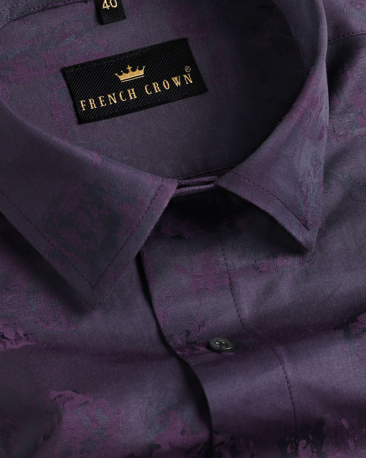 Wine Flower Jacquard Patterned Giza Cotton shirt 4061-BLK-38, 4061-BLK-H-39, 4061-BLK-H-40, 4061-BLK-42, 4061-BLK-H-42, 4061-BLK-44, 4061-BLK-H-44, 4061-BLK-46, 4061-BLK-H-46, 4061-BLK-48, 4061-BLK-50, 4061-BLK-H-50, 4061-BLK-52, 4061-BLK-H-52, 4061-BLK-40, 4061-BLK-39, 4061-BLK-H-48, 4061-BLK-H-38