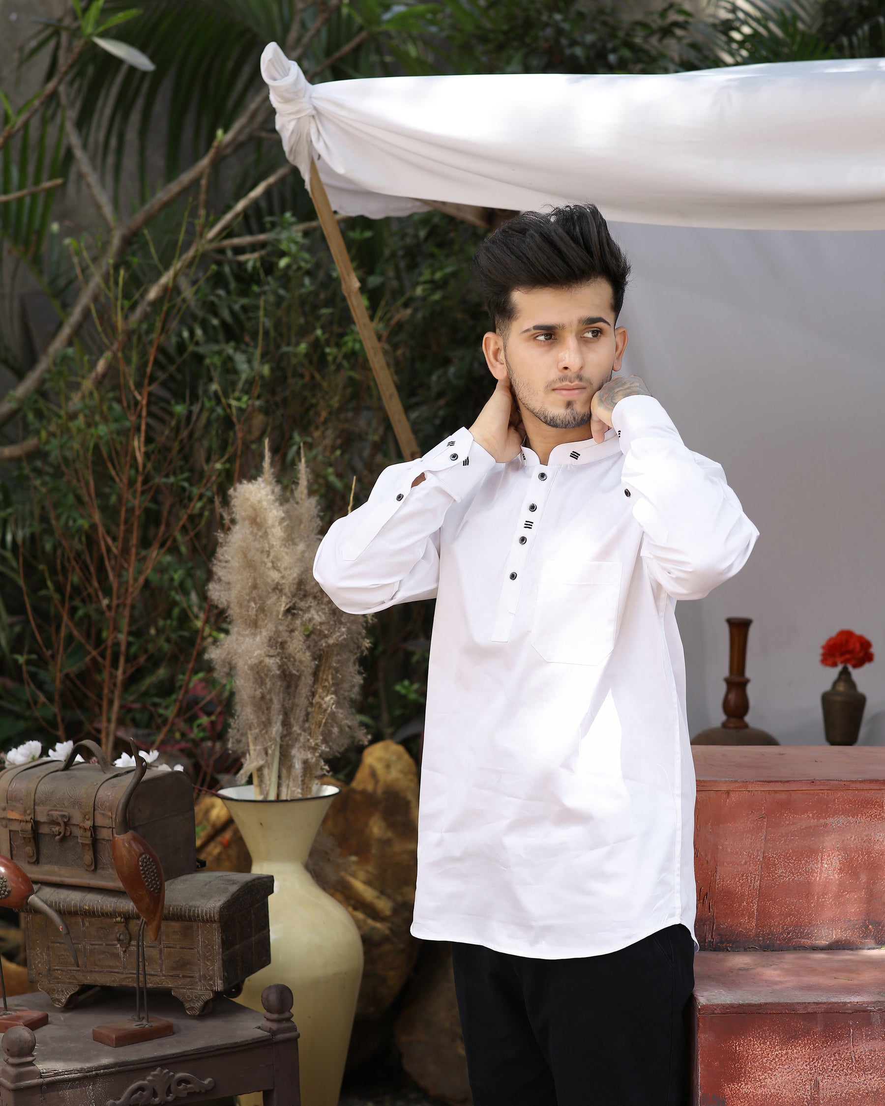 Bright White Subtle Sheen Designer Super Soft Kurta Style Giza Cotton Shirt 4173-KS-BLK-P27-38, 4173-KS-BLK-P27-H-38, 4173-KS-BLK-P27-39, 4173-KS-BLK-P27-H-39, 4173-KS-BLK-P27-40, 4173-KS-BLK-P27-H-40, 4173-KS-BLK-P27-42, 4173-KS-BLK-P27-H-42, 4173-KS-BLK-P27-44, 4173-KS-BLK-P27-H-44, 4173-KS-BLK-P27-46, 4173-KS-BLK-P27-H-46, 4173-KS-BLK-P27-48, 4173-KS-BLK-P27-H-48, 4173-KS-BLK-P27-50, 4173-KS-BLK-P27-H-50, 4173-KS-BLK-P27-52, 4173-KS-BLK-P27-H-52