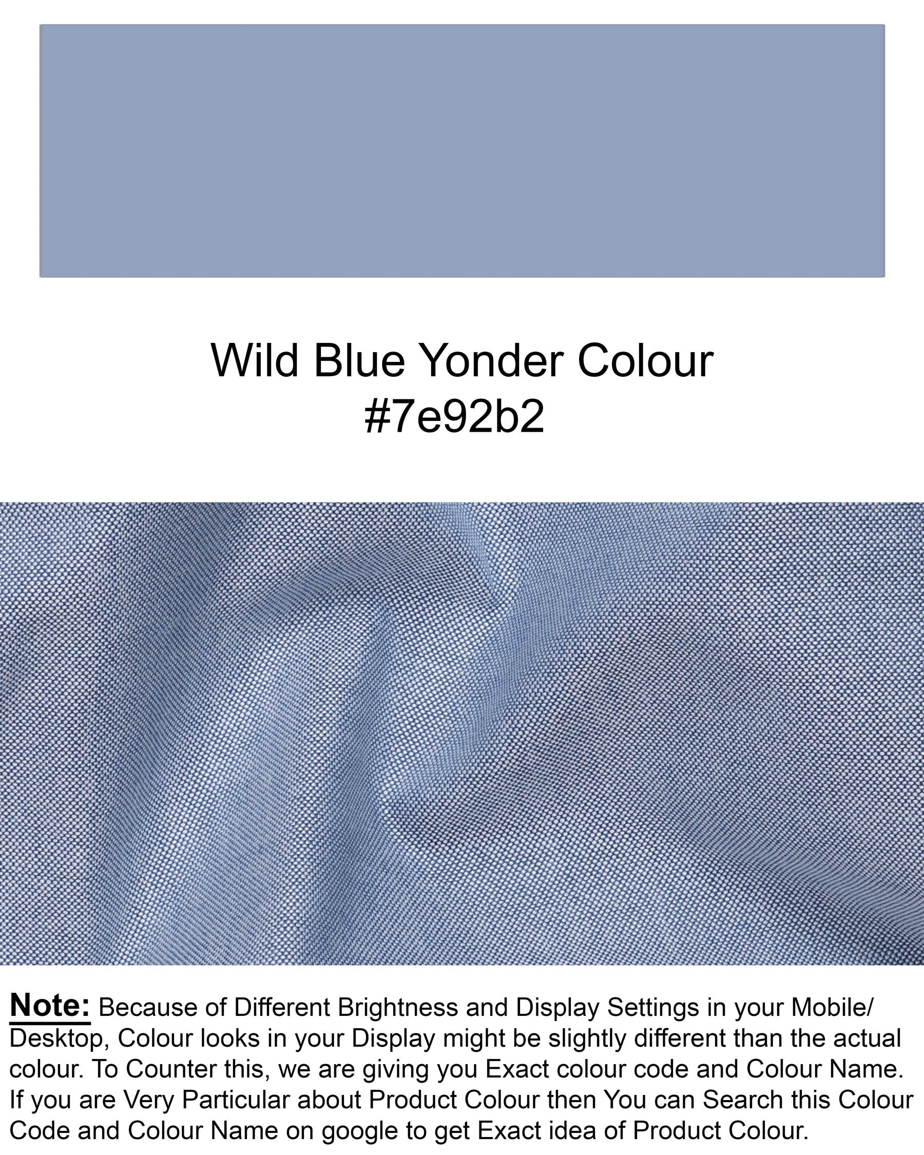 Wild Blue Yonder button-down Oxford Shirt