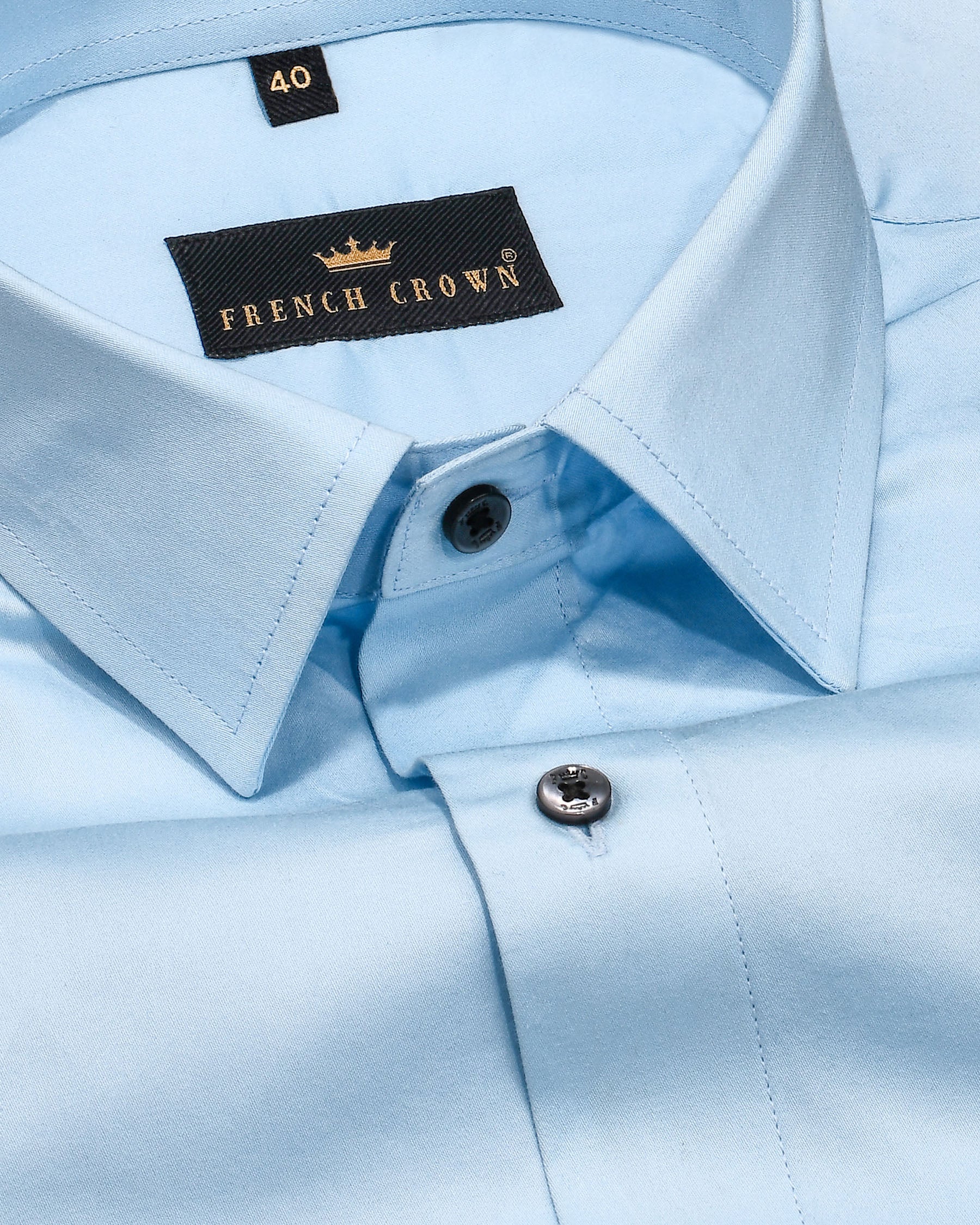 Iceberg Solid Satin Shirt 4401-BLK-38, 4401-BLK-H-39, 4401-BLK-H-40, 4401-BLK-44, 4401-BLK-H-44, 4401-BLK-46, 4401-BLK-H-46, 4401-BLK-H-48, 4401-BLK-50, 4401-BLK-H-50, 4401-BLK-52, 4401-BLK-H-52, 4401-BLK-40, 4401-BLK-H-42, 4401-BLK-42, 4401-BLK-39, 4401-BLK-48, 4401-BLK-H-38