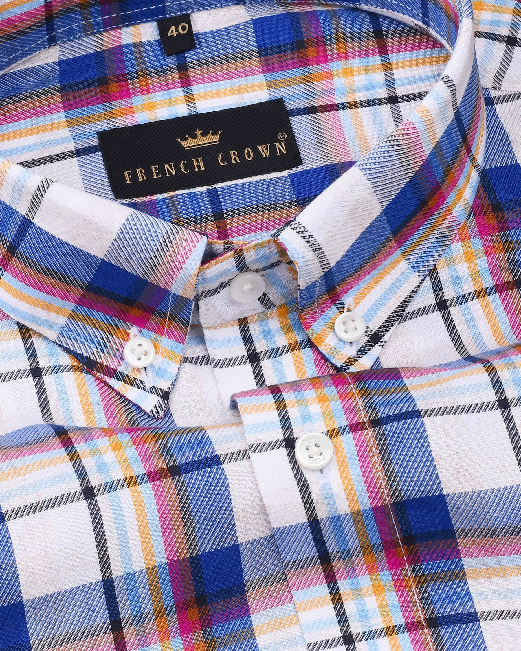 Multicolor Twill Plaid Premium Cotton Shirt 4439-BD-52, 4439-BD-38, 4439-BD-50, 4439-BD-H-38, 4439-BD-39, 4439-BD-H-39, 4439-BD-40, 4439-BD-H-40, 4439-BD-42, 4439-BD-H-42, 4439-BD-44, 4439-BD-H-44, 4439-BD-46, 4439-BD-H-46, 4439-BD-48, 4439-BD-H-48, 4439-BD-H-50, 4439-BD-H-52