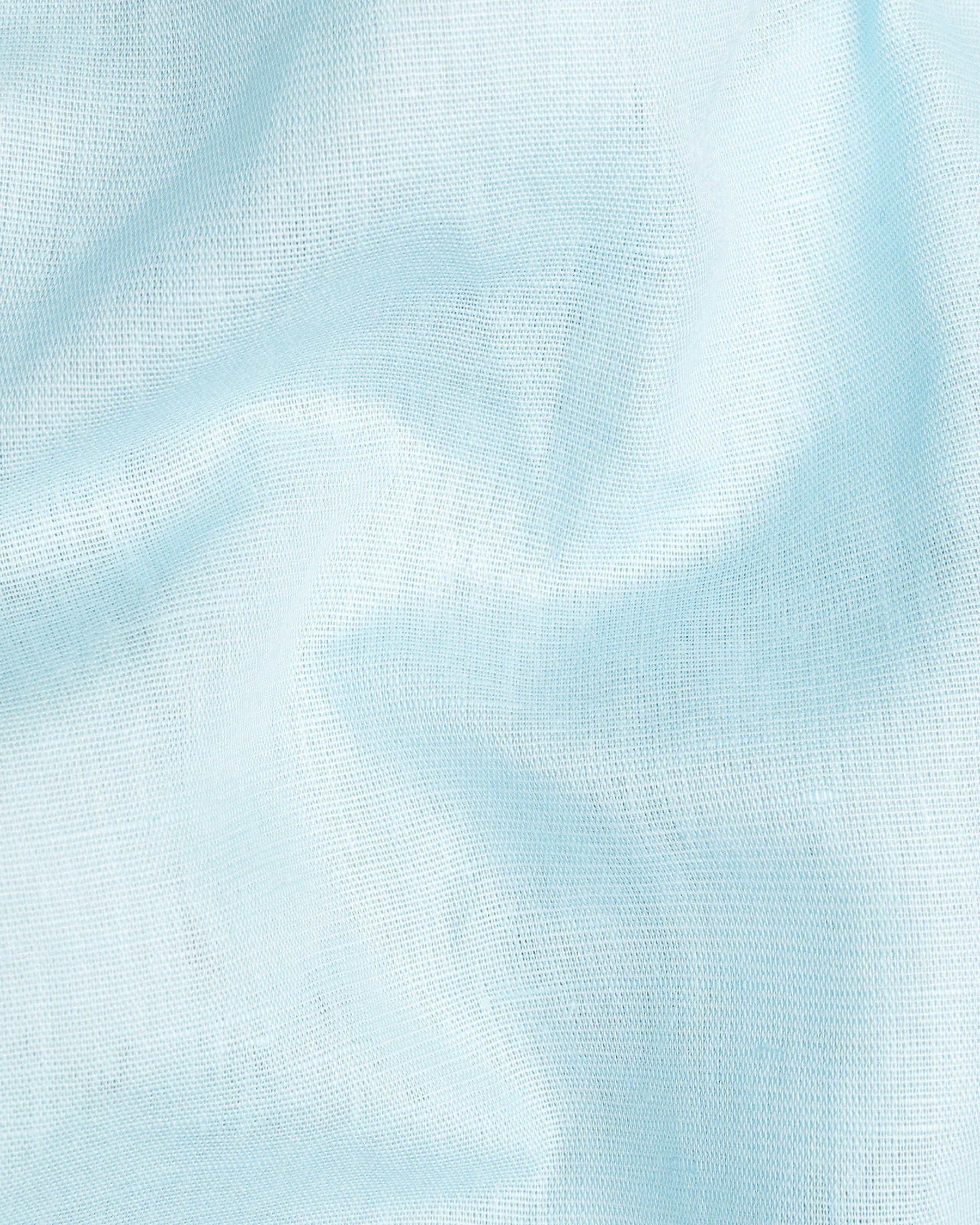 Iceberg Blue Luxurious Linen Shirt