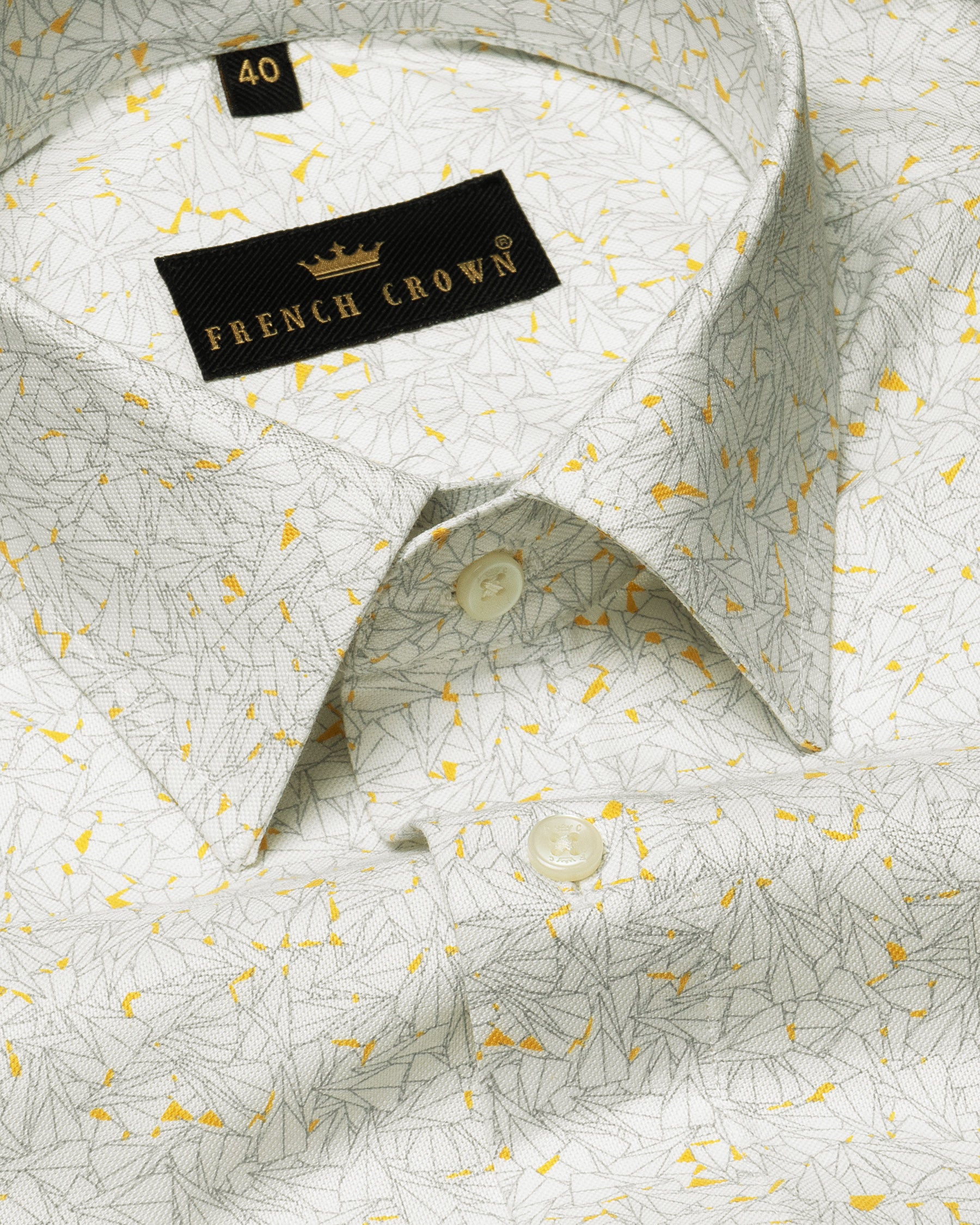 Bianca and Sweet corn yellow Paper Plane Printed Premium Cotton Shirt 4684-38, 4684-H-38, 4684-H-39, 4684-40, 4684-H-40, 4684-H-42, 4684-48, 4684-H-48, 4684-50, 4684-H-50, 4684-52, 4684-H-52, 4684-44, 4684-46, 4684-39, 4684-42, 4684-H-46, 4684-H-44