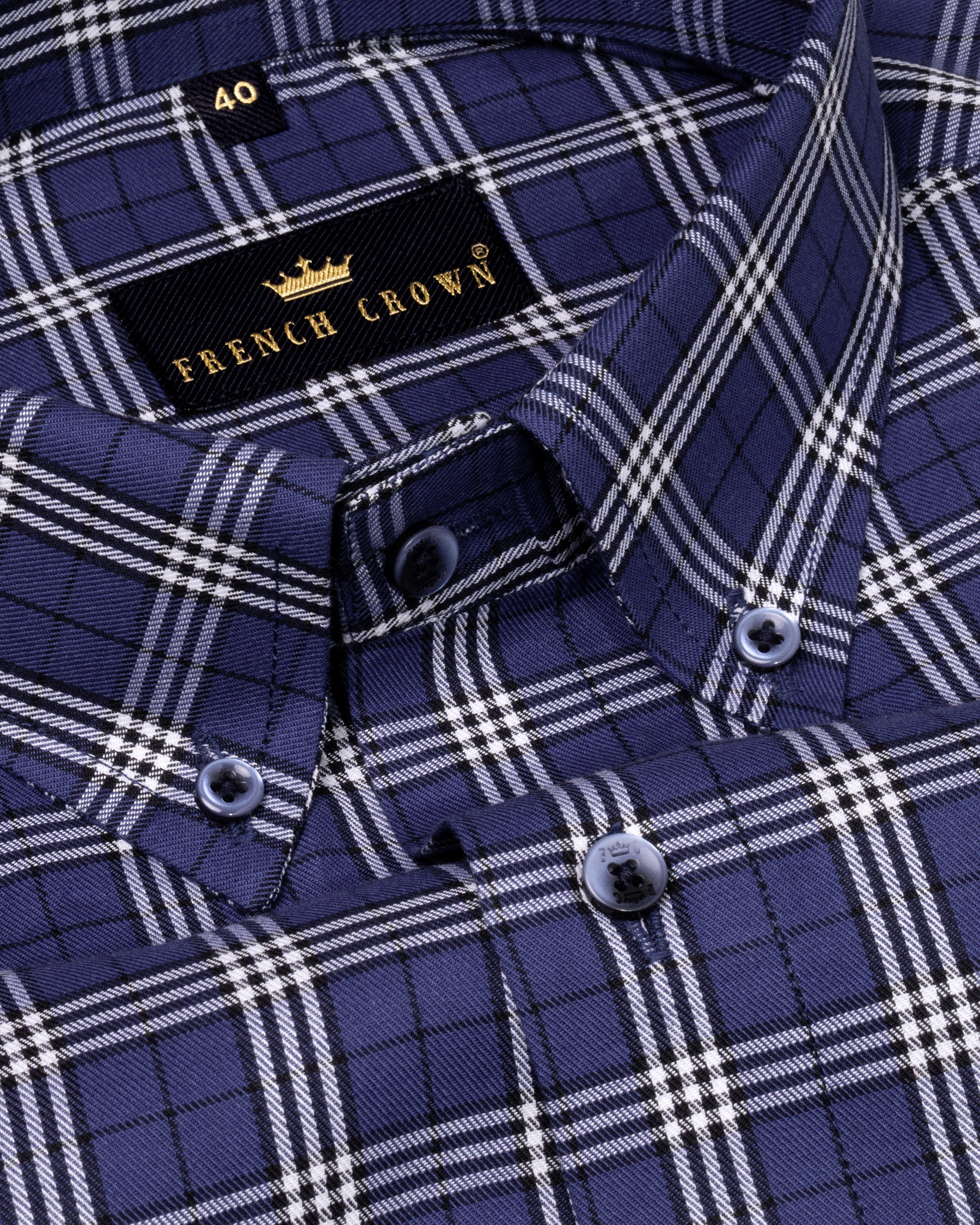 East Bay Blue Plaid Twill Premium Cotton Shirt 4756-BD-BLE-H-38, 4756-BD-BLE-39, 4756-BD-BLE-H-40, 4756-BD-BLE-42, 4756-BD-BLE-H-42, 4756-BD-BLE-50, 4756-BD-BLE-52, 4756-BD-BLE-H-52, 4756-BD-BLE-40, 4756-BD-BLE-H-39, 4756-BD-BLE-44, 4756-BD-BLE-46, 4756-BD-BLE-H-46, 4756-BD-BLE-48, 4756-BD-BLE-H-44, 4756-BD-BLE-H-48, 4756-BD-BLE-H-50, 4756-BD-BLE-38