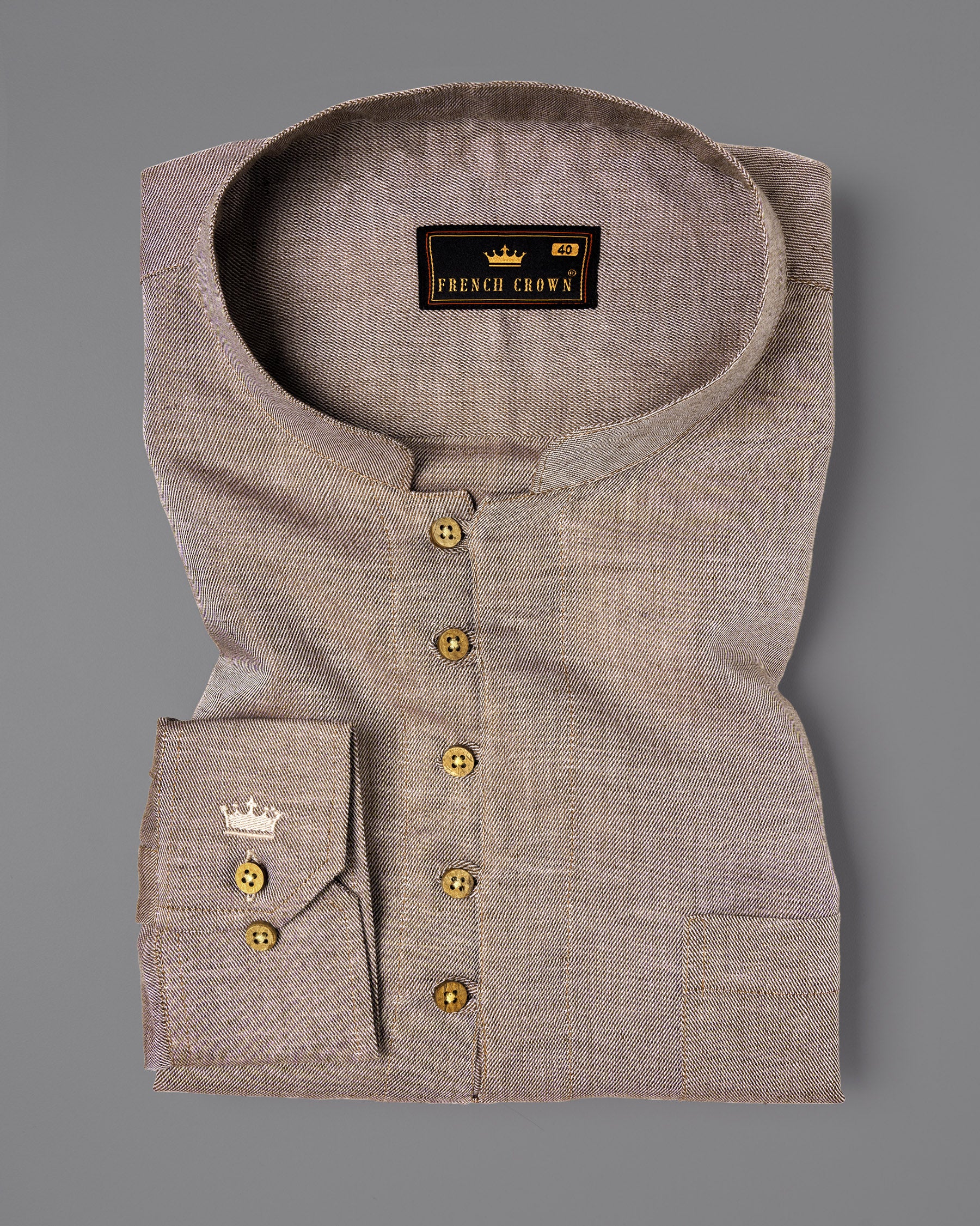 Zorba Brown Luxurious Linen Kurta Shirt 4907-KS-38, 4907-KS-39, 4907-KS-42, 4907-KS-H-46, 4907-KS-50, 4907-KS-H-38, 4907-KS-H-39, 4907-KS-40, 4907-KS-H-40, 4907-KS-H-42, 4907-KS-44, 4907-KS-H-44, 4907-KS-46, 4907-KS-48, 4907-KS-H-48, 4907-KS-H-50, 4907-KS-52, 4907-KS-H-52