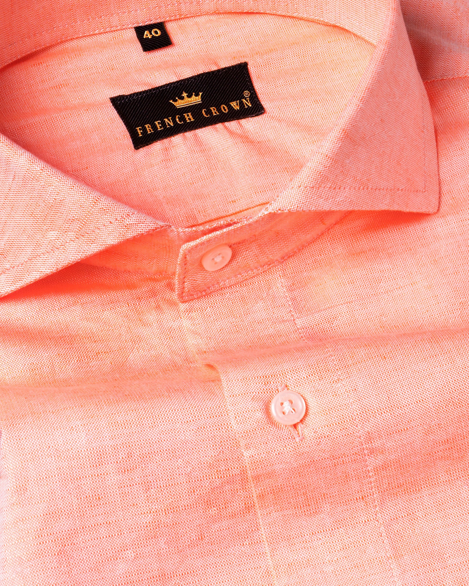 Tangerine Orange Luxurious Linen Shirt 4986-CA-38,4986-CA-H-38,4986-CA-39,4986-CA-H-39,4986-CA-40,4986-CA-H-40,4986-CA-42,4986-CA-H-42,4986-CA-44,4986-CA-H-44,4986-CA-46,4986-CA-H-46,4986-CA-48,4986-CA-H-48,4986-CA-50,4986-CA-H-50,4986-CA-52,4986-CA-H-52