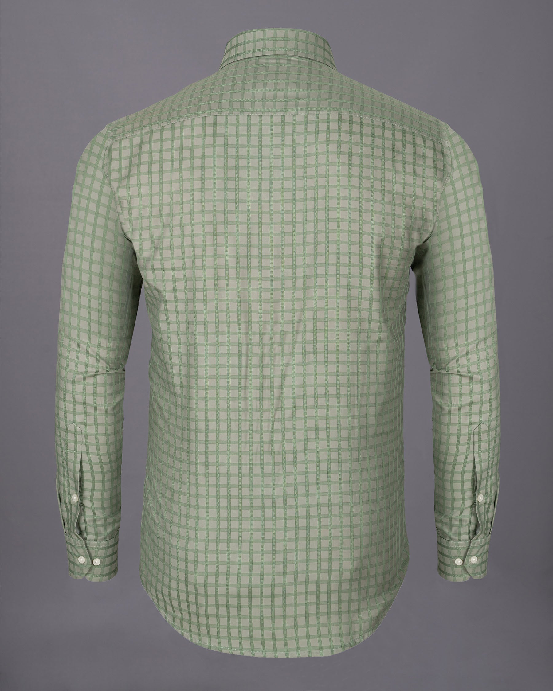 Spanish Green dobby windowpane checked Premium Cotton shirt 5010-38,5010-38,5010-39,5010-39,5010-40,5010-40,5010-42,5010-42,5010-44,5010-44,5010-46,5010-46,5010-48,5010-48,5010-50,5010-50,5010-52,5010-52