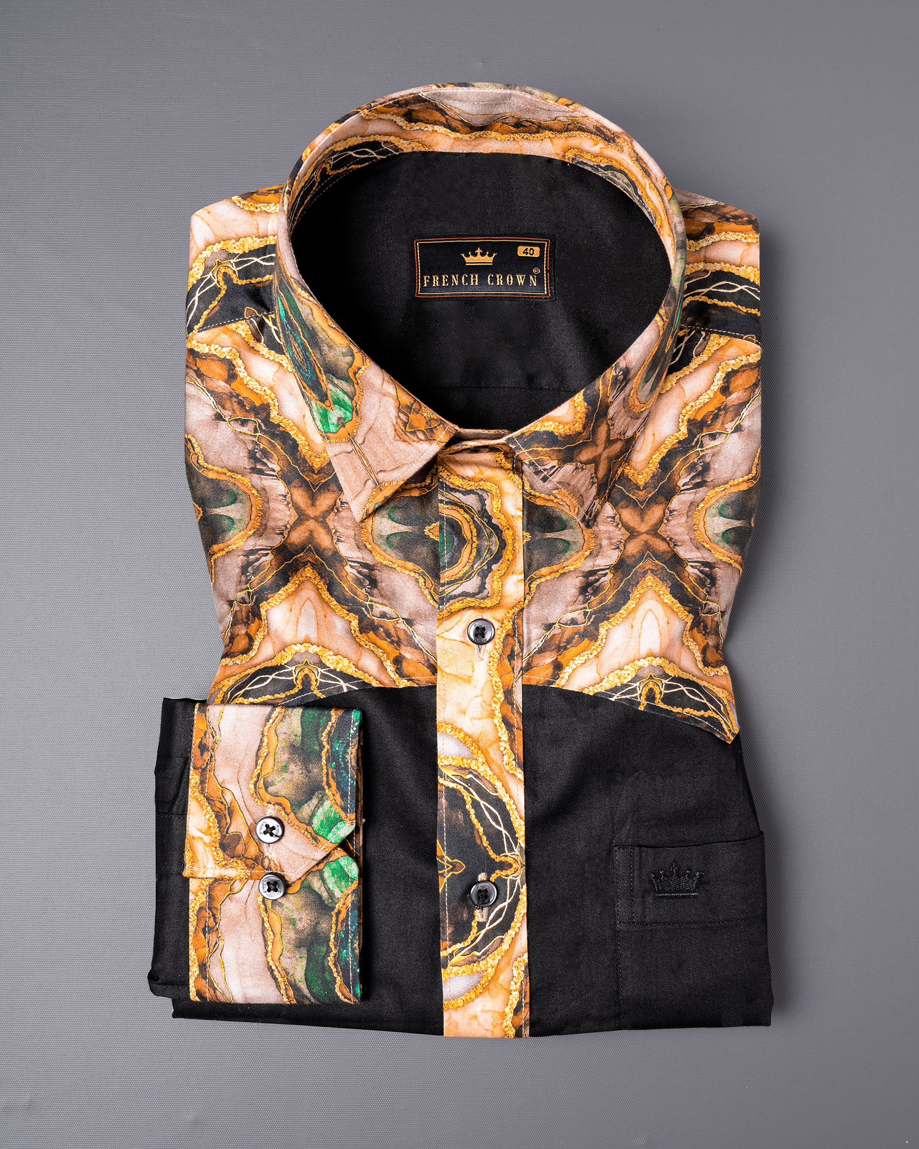 Jade Black Printed Premium Satin Designer Shirt 5068-BLK-D26-38, 5068-BLK-D26-H-38, 5068-BLK-D26-39, 5068-BLK-D26-H-39, 5068-BLK-D26-40, 5068-BLK-D26-H-40, 5068-BLK-D26-42, 5068-BLK-D26-H-42, 5068-BLK-D26-44, 5068-BLK-D26-H-44, 5068-BLK-D26-46, 5068-BLK-D26-H-46, 5068-BLK-D26-48, 5068-BLK-D26-H-48, 5068-BLK-D26-50, 5068-BLK-D26-H-50, 5068-BLK-D26-52, 5068-BLK-D26-H-52