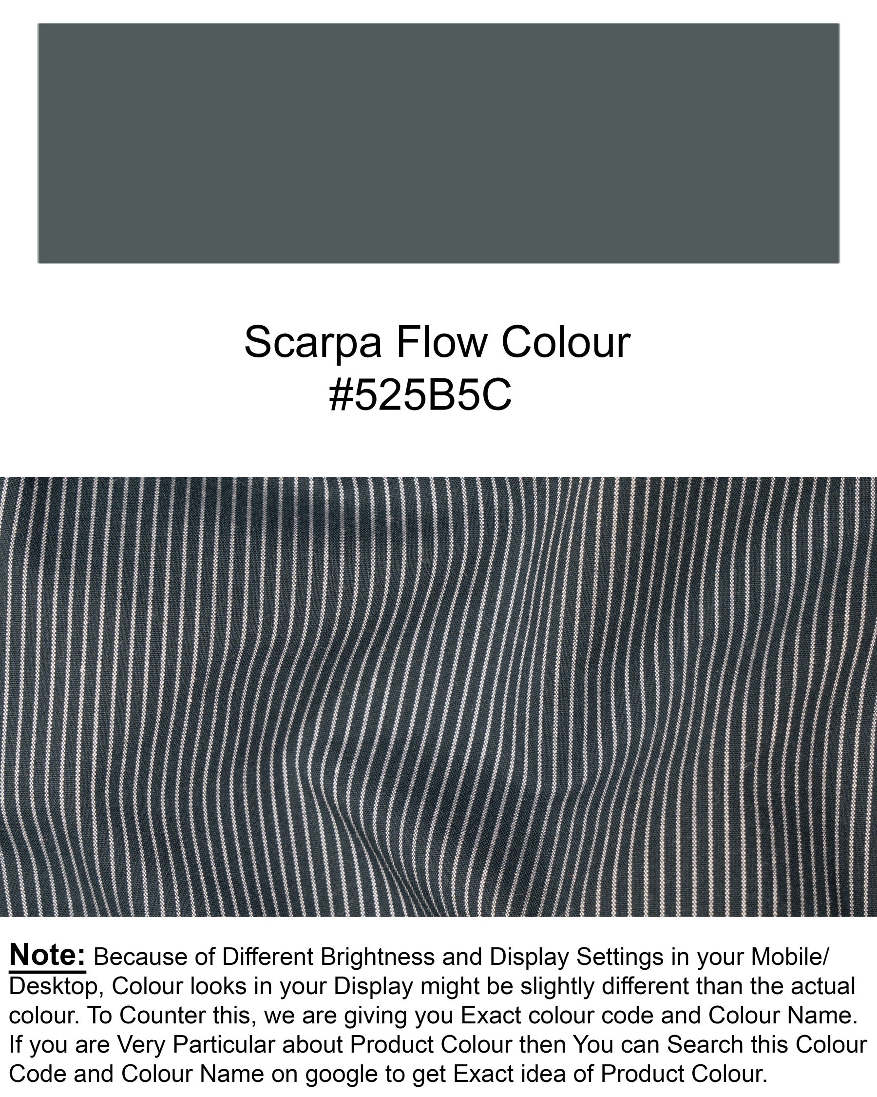 Scarpa Flow Grey Striped Premium Cotton Shirt 5105-38, 5105-H-38, 5105-39, 5105-H-39, 5105-40, 5105-H-40, 5105-42, 5105-H-42, 5105-44, 5105-H-44, 5105-46, 5105-H-46, 5105-48, 5105-H-48, 5105-50, 5105-H-50, 5105-52, 5105-H-52