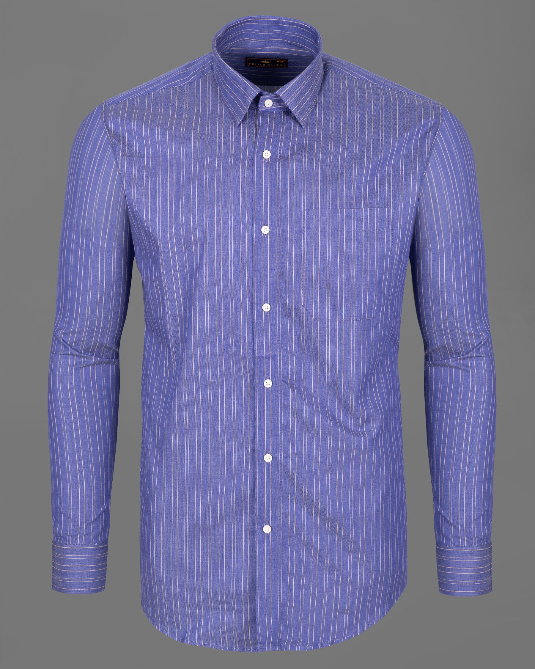 Wild Blue Yonder Twill Striped Premium Cotton Shirt 5111-38, 5111-H-38, 5111-39, 5111-H-39, 5111-40, 5111-H-40, 5111-42, 5111-H-42, 5111-44, 5111-H-44, 5111-46, 5111-H-46, 5111-48, 5111-H-48, 5111-50, 5111-H-50, 5111-52, 5111-H-52