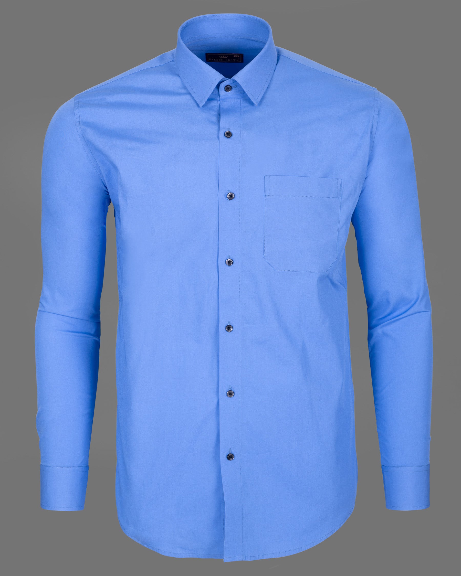 Portage Blue Premium Cotton Shirt 5134-BLK-38, 5134-BLK-H-38, 5134-BLK-39, 5134-BLK-H-39, 5134-BLK-40, 5134-BLK-H-40, 5134-BLK-42, 5134-BLK-H-42, 5134-BLK-44, 5134-BLK-H-44, 5134-BLK-46, 5134-BLK-H-46, 5134-BLK-48, 5134-BLK-H-48, 5134-BLK-50, 5134-BLK-H-50, 5134-BLK-52, 5134-BLK-H-52