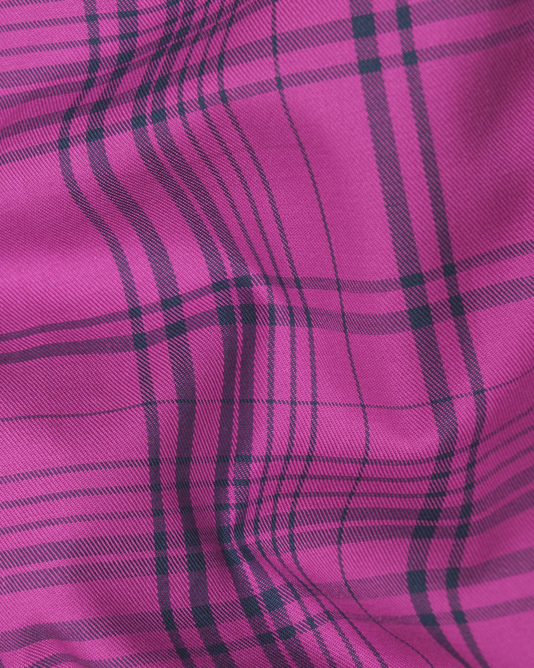 Mulberry Pink Plaid Premium Cotton Shirt 5136-BLK-38, 5136-BLK-H-38, 5136-BLK-39, 5136-BLK-H-39, 5136-BLK-40, 5136-BLK-H-40, 5136-BLK-42, 5136-BLK-H-42, 5136-BLK-44, 5136-BLK-H-44, 5136-BLK-46, 5136-BLK-H-46, 5136-BLK-48, 5136-BLK-H-48, 5136-BLK-50, 5136-BLK-H-50, 5136-BLK-52, 5136-BLK-H-52