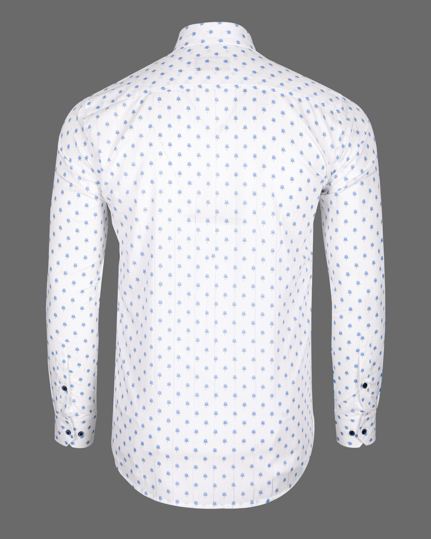 Bright White with Leaves Printed Premium Cotton Shirt 5139-BLE-38, 5139-BLE-H-38, 5139-BLE-39, 5139-BLE-H-39, 5139-BLE-40, 5139-BLE-H-40, 5139-BLE-42, 5139-BLE-H-42, 5139-BLE-44, 5139-BLE-H-44, 5139-BLE-46, 5139-BLE-H-46, 5139-BLE-48, 5139-BLE-H-48, 5139-BLE-50, 5139-BLE-H-50, 5139-BLE-52, 5139-BLE-H-52