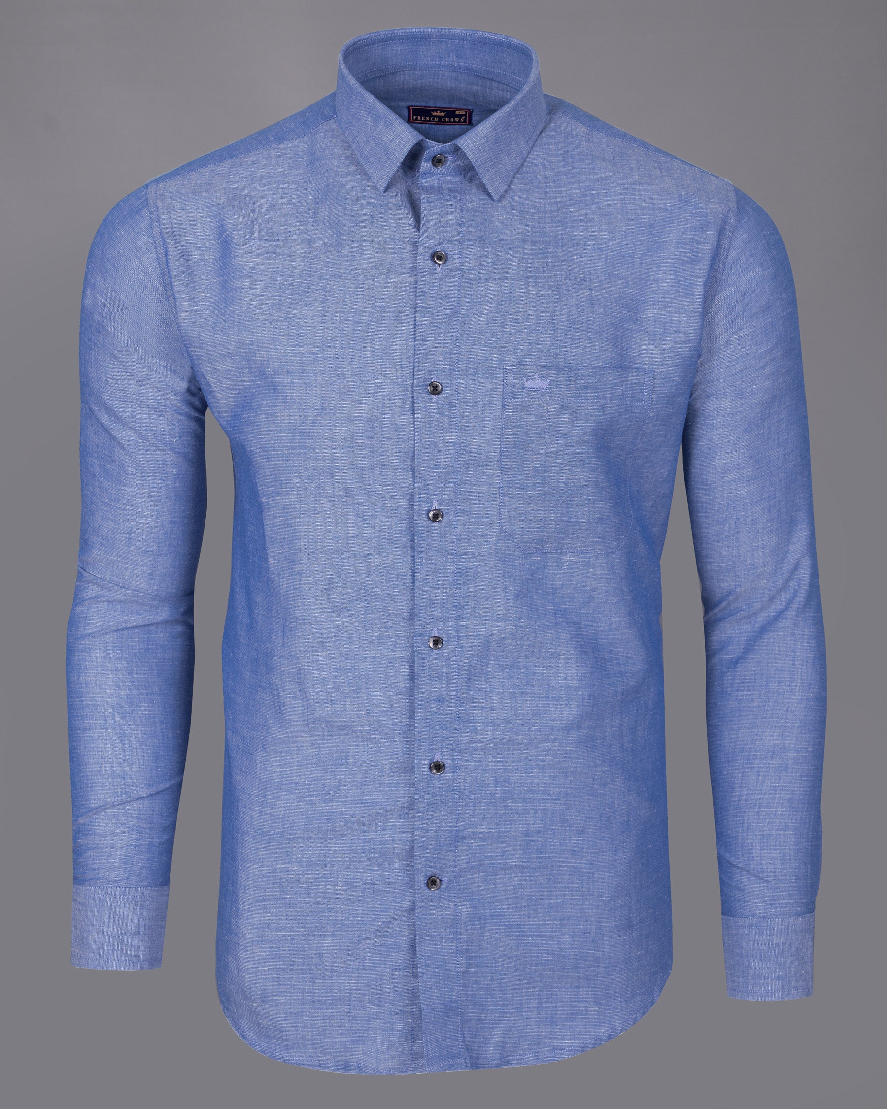 Wild Blue Luxurious Linen Shirt 5145-BLK-38, 5145-BLK-H-38, 5145-BLK-39, 5145-BLK-H-39, 5145-BLK-40, 5145-BLK-H-40, 5145-BLK-42, 5145-BLK-H-42, 5145-BLK-44, 5145-BLK-H-44, 5145-BLK-46, 5145-BLK-H-46, 5145-BLK-48, 5145-BLK-H-48, 5145-BLK-50, 5145-BLK-H-50, 5145-BLK-52, 5145-BLK-H-52