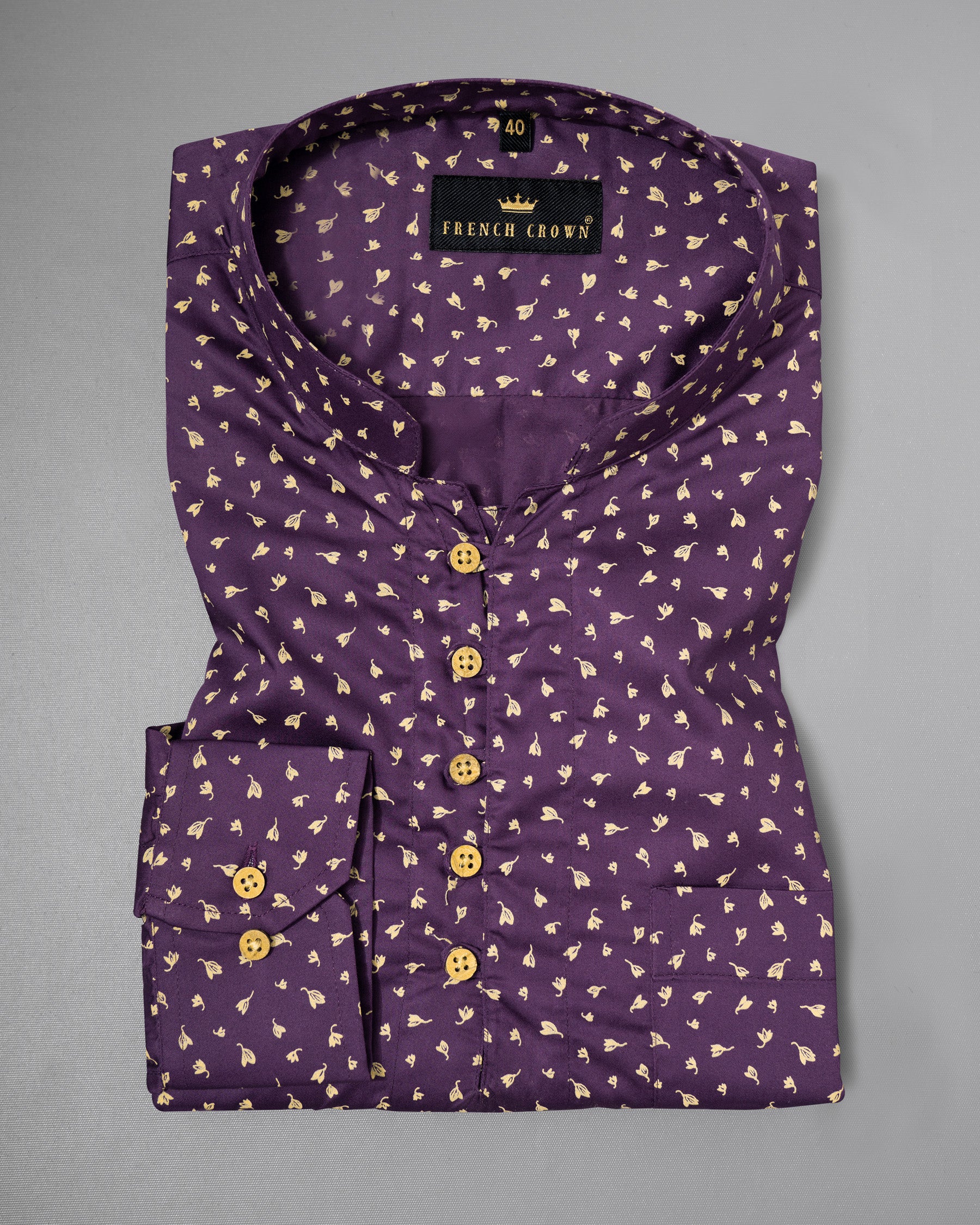 Purple flowers Printed super soft Premium Cotton shirt 5162-KS-38, 5162-KS-H-38, 5162-KS-39, 5162-KS-H-39, 5162-KS-40, 5162-KS-H-40, 5162-KS-42, 5162-KS-H-42, 5162-KS-44, 5162-KS-H-44, 5162-KS-46, 5162-KS-H-46, 5162-KS-48, 5162-KS-H-48, 5162-KS-50, 5162-KS-H-50, 5162-KS-52, 5162-KS-H-52