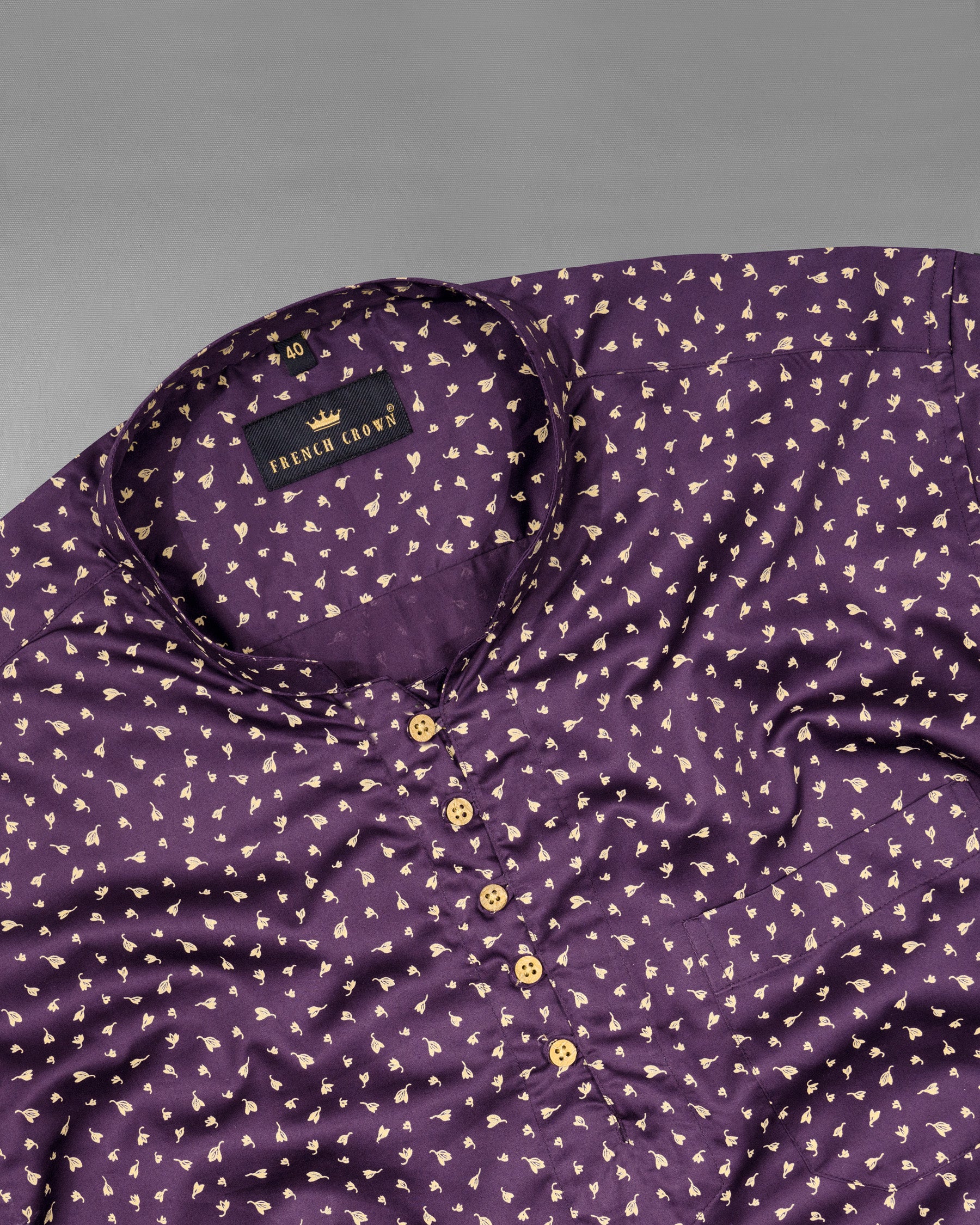 Purple flowers Printed super soft Premium Cotton shirt 5162-KS-38, 5162-KS-H-38, 5162-KS-39, 5162-KS-H-39, 5162-KS-40, 5162-KS-H-40, 5162-KS-42, 5162-KS-H-42, 5162-KS-44, 5162-KS-H-44, 5162-KS-46, 5162-KS-H-46, 5162-KS-48, 5162-KS-H-48, 5162-KS-50, 5162-KS-H-50, 5162-KS-52, 5162-KS-H-52