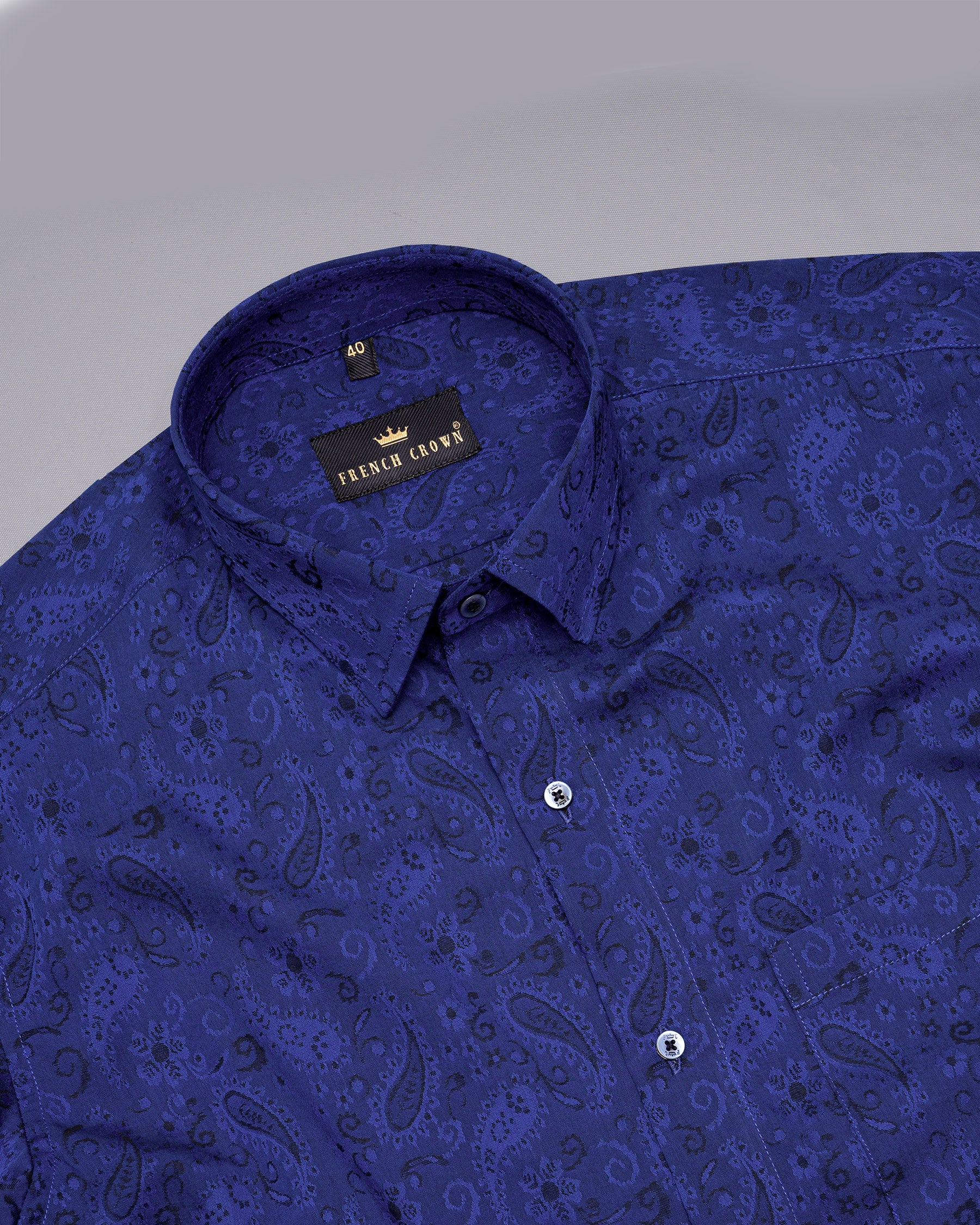 Paris M Blue with Jade Black Jacquard Paisleys Textured Premium Giza Cotton Shirt 5174-BLE-38, 5174-BLE-H-38, 5174-BLE-39, 5174-BLE-H-39, 5174-BLE-40, 5174-BLE-H-40, 5174-BLE-42, 5174-BLE-H-42, 5174-BLE-44, 5174-BLE-H-44, 5174-BLE-46, 5174-BLE-H-46, 5174-BLE-48, 5174-BLE-H-48, 5174-BLE-50, 5174-BLE-H-50, 5174-BLE-52, 5174-BLE-H-52