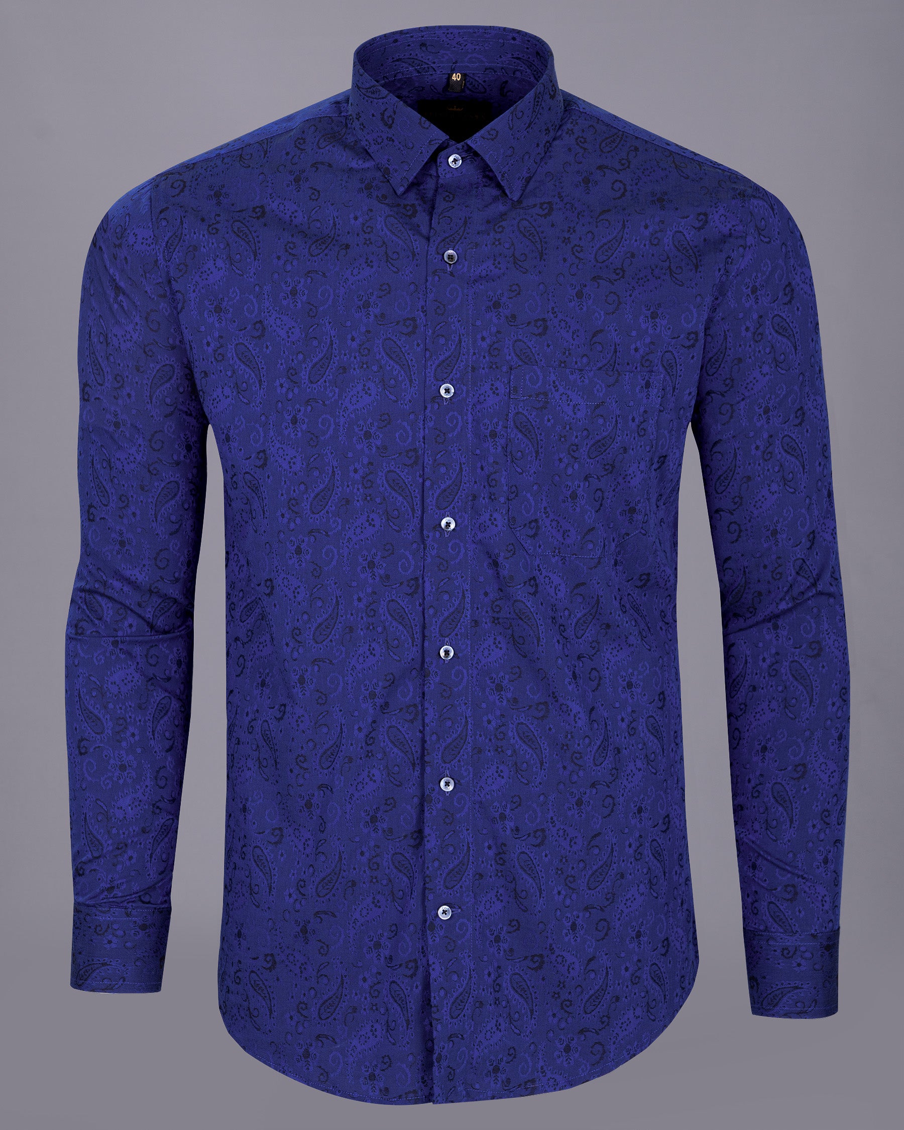 Paris M Blue with Jade Black Jacquard Paisleys Textured Premium Giza Cotton Shirt 5174-BLE-38, 5174-BLE-H-38, 5174-BLE-39, 5174-BLE-H-39, 5174-BLE-40, 5174-BLE-H-40, 5174-BLE-42, 5174-BLE-H-42, 5174-BLE-44, 5174-BLE-H-44, 5174-BLE-46, 5174-BLE-H-46, 5174-BLE-48, 5174-BLE-H-48, 5174-BLE-50, 5174-BLE-H-50, 5174-BLE-52, 5174-BLE-H-52