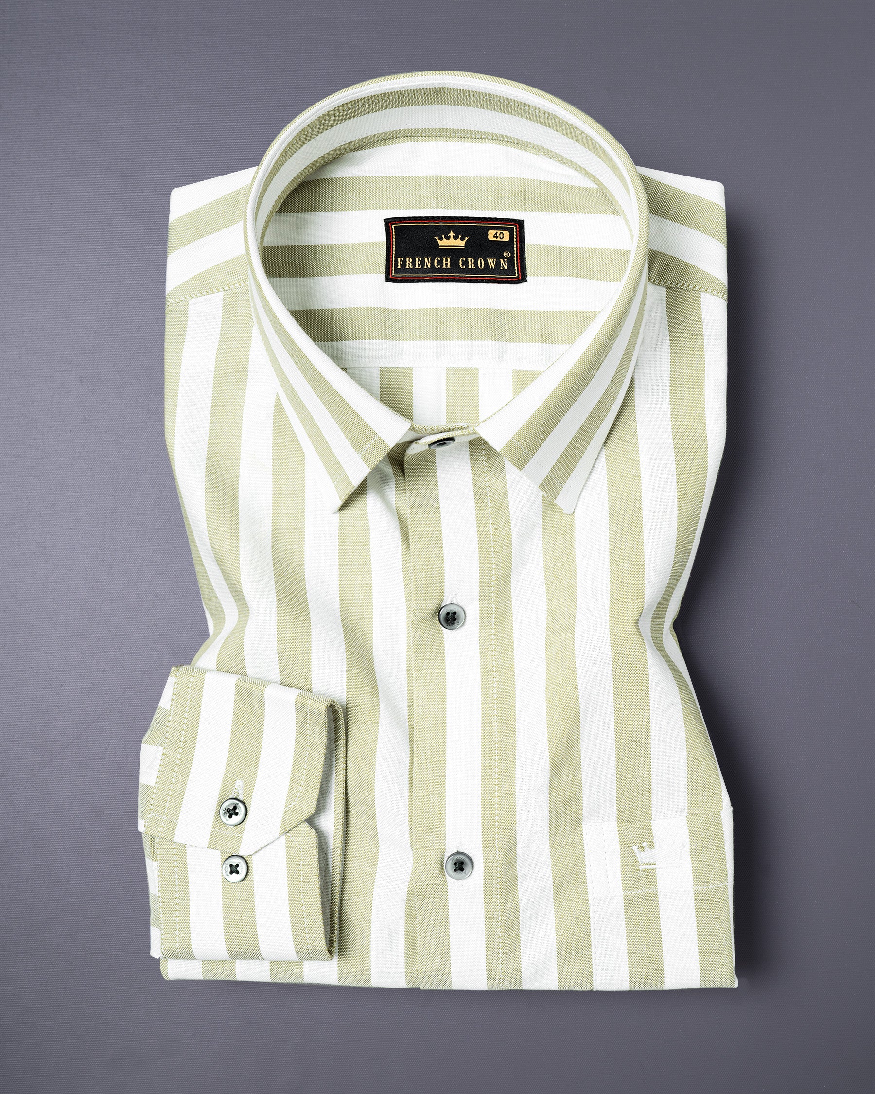 Surf Crest and White Striped Royal Oxford Shirt 5212-GR-38, 5212-GR-H-38, 5212-GR-39, 5212-GR-H-39, 5212-GR-40, 5212-GR-H-40, 5212-GR-42, 5212-GR-H-42, 5212-GR-44, 5212-GR-H-44, 5212-GR-46, 5212-GR-H-46, 5212-GR-48, 5212-GR-H-48, 5212-GR-50, 5212-GR-H-50, 5212-GR-52, 5212-GR-H-52