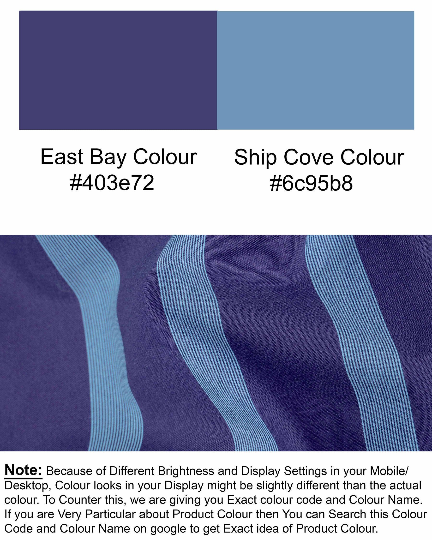 East Bay with Ship Cove Blue Pin Striped Twill Premium Cotton Shirt 5220-BLE-38, 5220-BLE-H-38, 5220-BLE-39, 5220-BLE-H-39, 5220-BLE-40, 5220-BLE-H-40, 5220-BLE-42, 5220-BLE-H-42, 5220-BLE-44, 5220-BLE-H-44, 5220-BLE-46, 5220-BLE-H-46, 5220-BLE-48, 5220-BLE-H-48, 5220-BLE-50, 5220-BLE-H-50, 5220-BLE-52, 5220-BLE-H-52