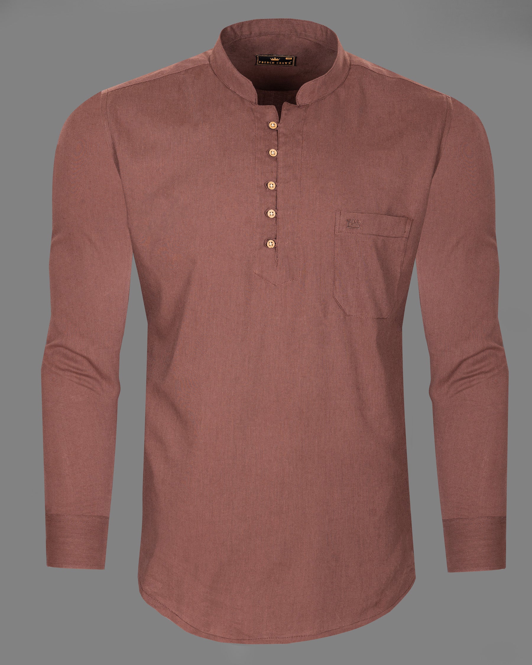 Congo Brown Premium Cotton Kurta Shirt 5247-KS-38, 5247-KS-H-38, 5247-KS-39, 5247-KS-H-39, 5247-KS-40, 5247-KS-H-40, 5247-KS-42, 5247-KS-H-42, 5247-KS-44, 5247-KS-H-44, 5247-KS-46, 5247-KS-H-46, 5247-KS-48, 5247-KS-H-48, 5247-KS-50, 5247-KS-H-50, 5247-KS-52, 5247-KS-H-52