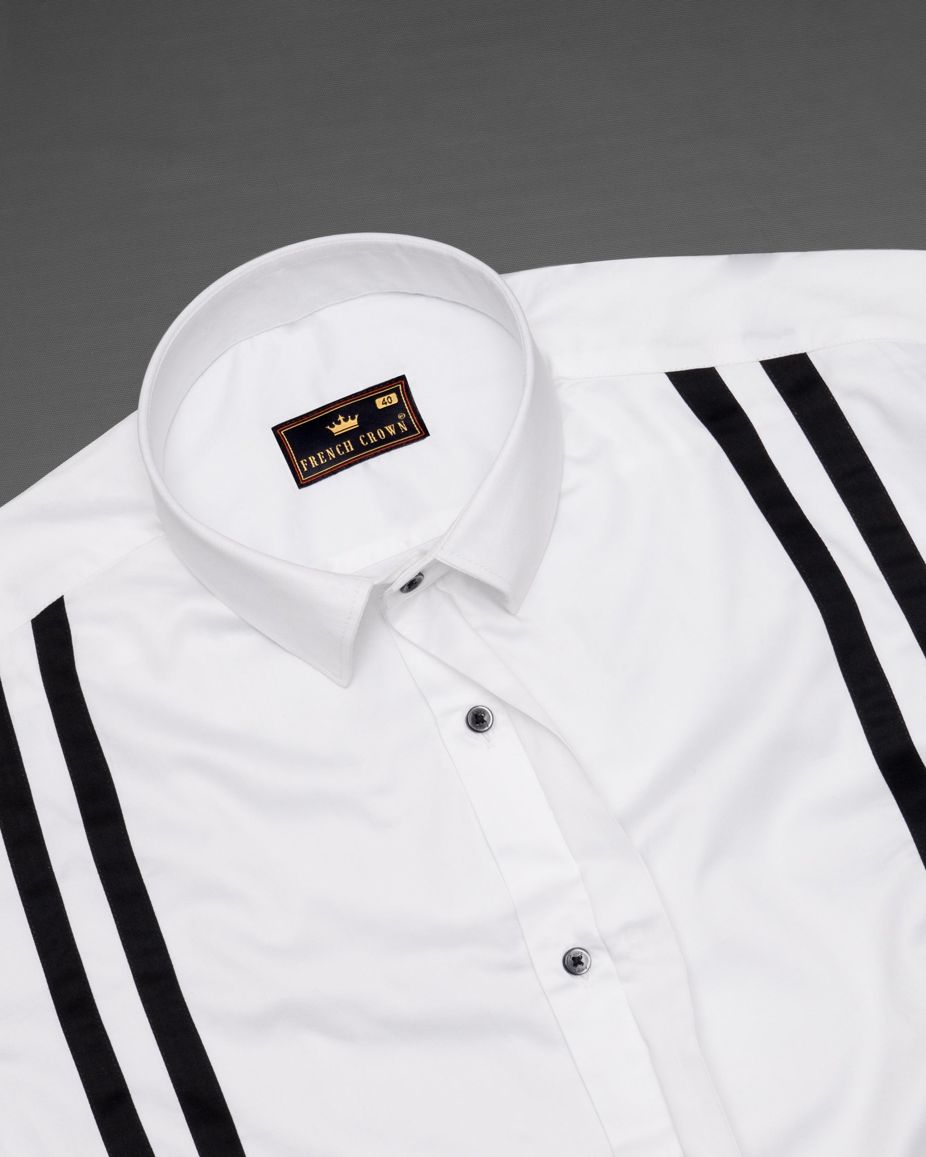 Bright White with Black Subtle Sheen Patterned Premium Cotton Shirt 5251-BLK-P84-38, 5251-BLK-P84-H-38, 5251-BLK-P84-39, 5251-BLK-P84-H-39, 5251-BLK-P84-40, 5251-BLK-P84-H-40, 5251-BLK-P84-42, 5251-BLK-P84-H-42, 5251-BLK-P84-44, 5251-BLK-P84-H-44, 5251-BLK-P84-46, 5251-BLK-P84-H-46, 5251-BLK-P84-48, 5251-BLK-P84-H-48, 5251-BLK-P84-50, 5251-BLK-P84-H-50, 5251-BLK-P84-52, 5251-BLK-P84-H-52