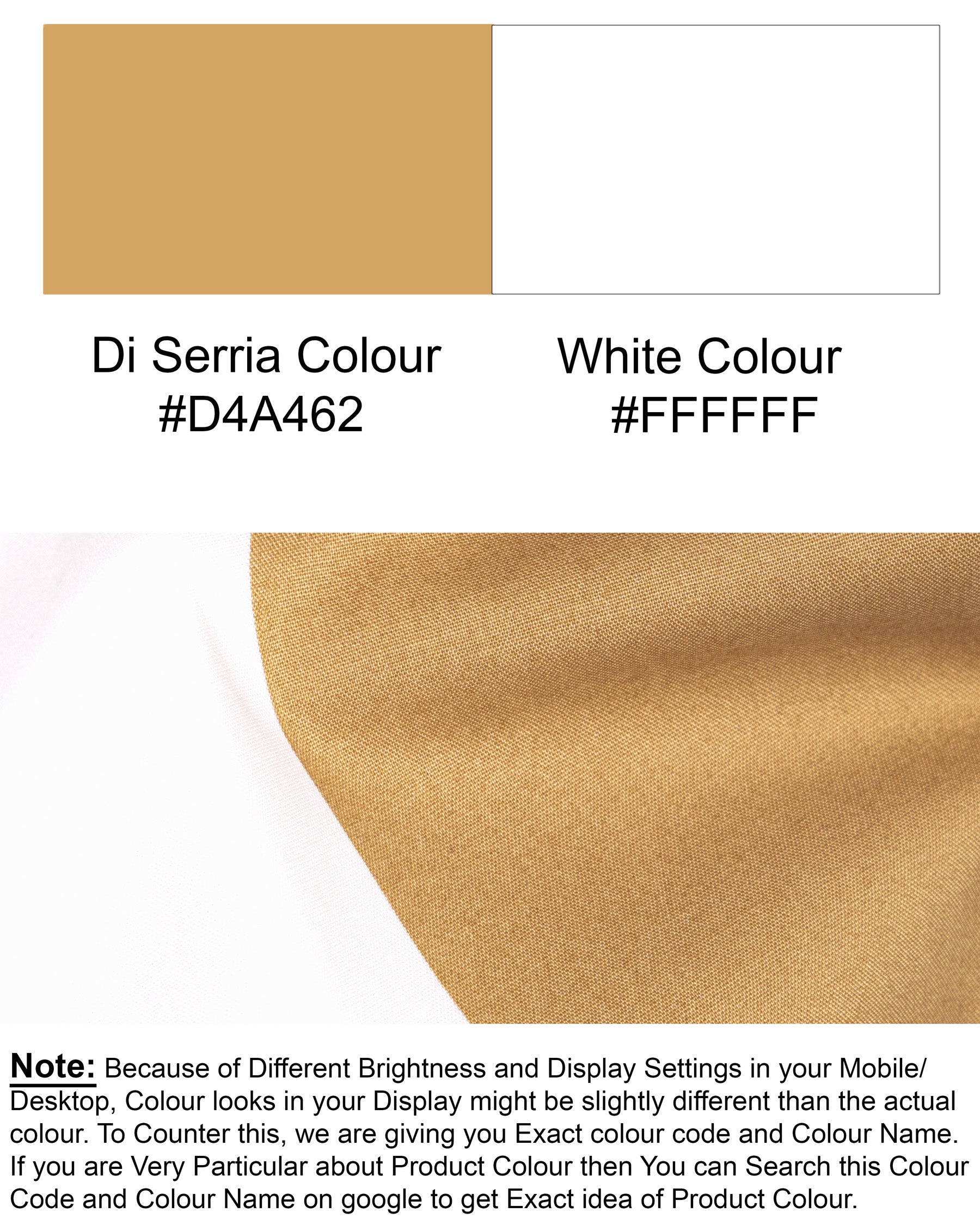 De Serria with Bright White Twill Premium Cotton Shirt 5258-38, 5258-H-38, 5258-39, 5258-H-39, 5258-40, 5258-H-40, 5258-42, 5258-H-42, 5258-44, 5258-H-44, 5258-46, 5258-H-46, 5258-48, 5258-H-48, 5258-50, 5258-H-50, 5258-52, 5258-H-52