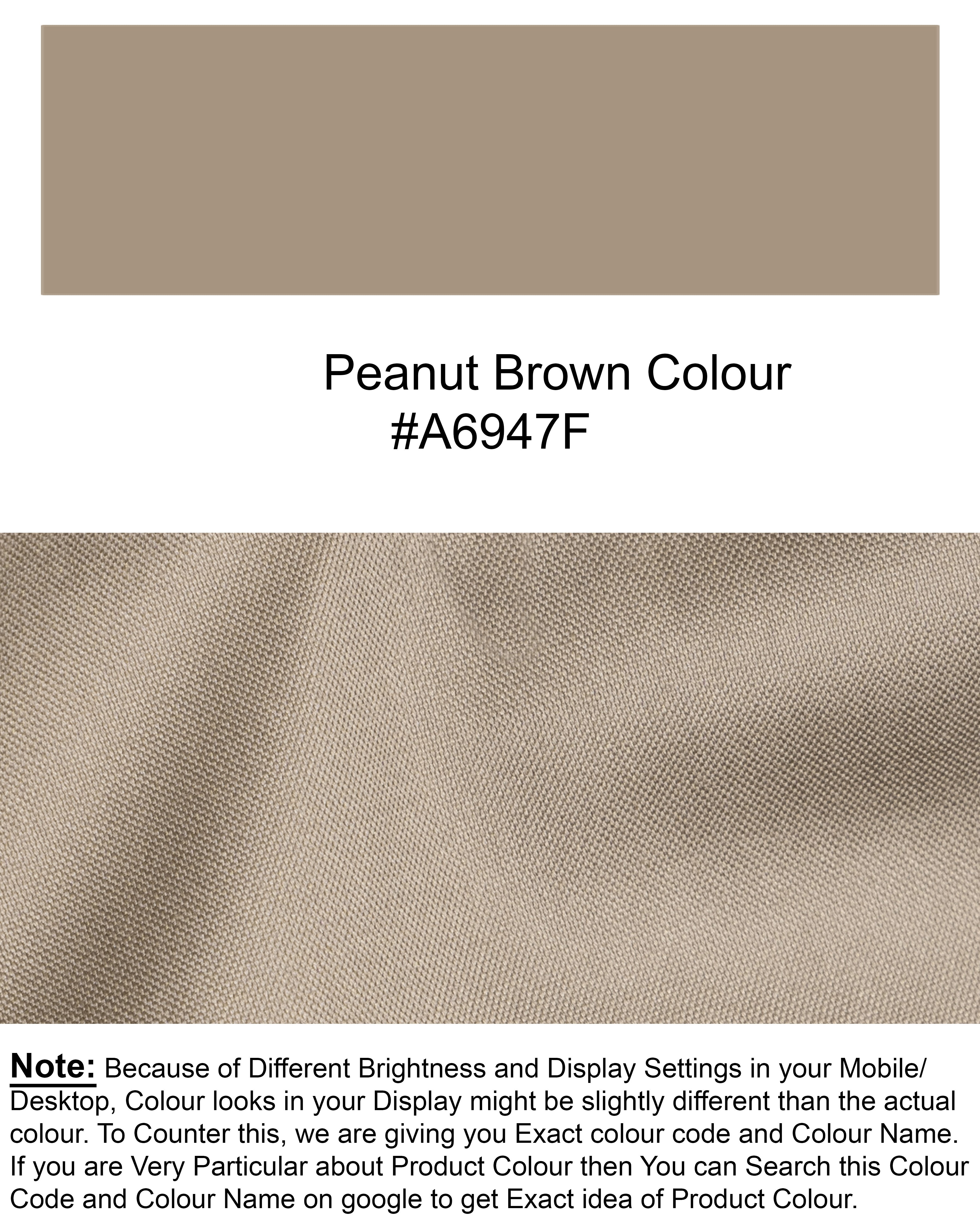 Peanut Brown Premium Cotton Shirt 5260-BD-38, 5260-BD-H-38, 5260-BD-39, 5260-BD-H-39, 5260-BD-40, 5260-BD-H-40, 5260-BD-42, 5260-BD-H-42, 5260-BD-44, 5260-BD-H-44, 5260-BD-46, 5260-BD-H-46, 5260-BD-48, 5260-BD-H-48, 5260-BD-50, 5260-BD-H-50, 5260-BD-52, 5260-BD-H-52