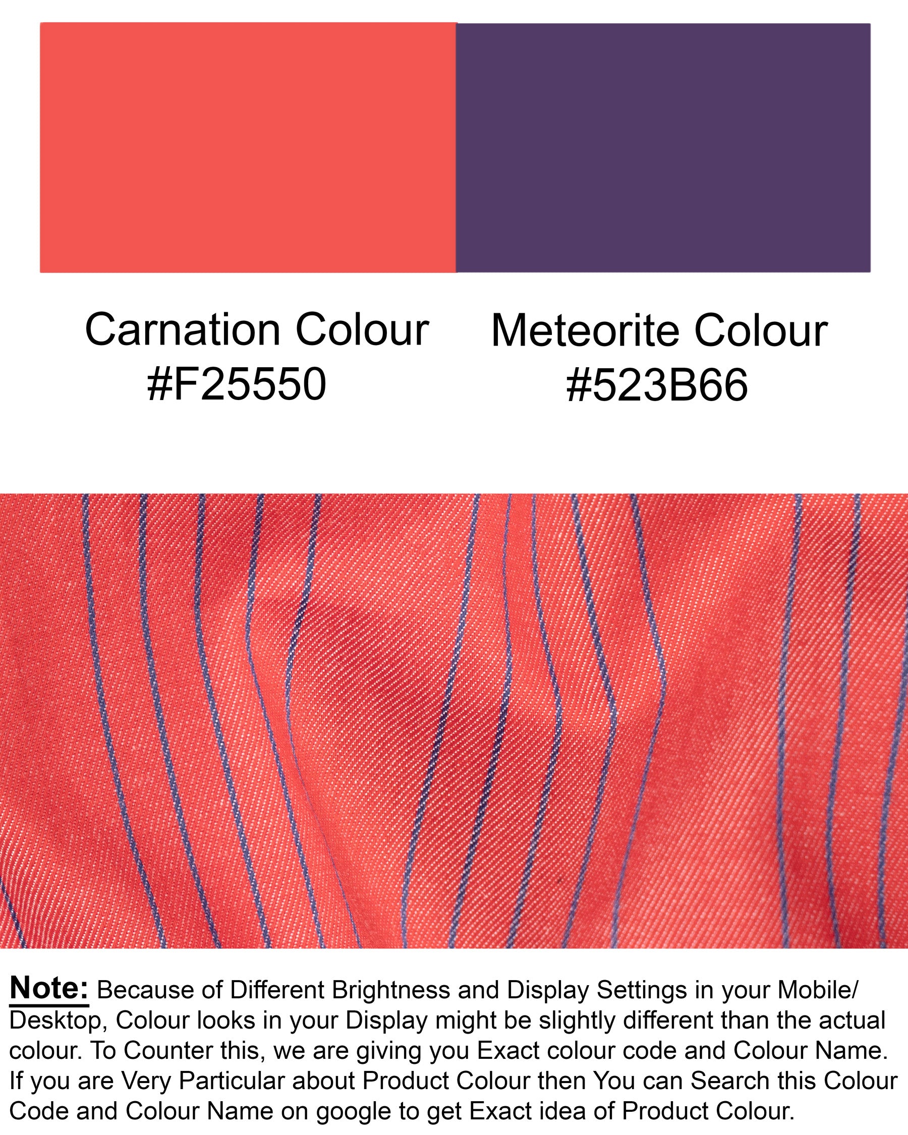 Carnation with Meteorite Blue Twill Striped Premium Cotton Shirt 5330-BD-38, 5330-BD-H-38, 5330-BD-39, 5330-BD-H-39, 5330-BD-40, 5330-BD-H-40, 5330-BD-42, 5330-BD-H-42, 5330-BD-44, 5330-BD-H-44, 5330-BD-46, 5330-BD-H-46, 5330-BD-48, 5330-BD-H-48, 5330-BD-50, 5330-BD-H-50, 5330-BD-52, 5330-BD-H-52