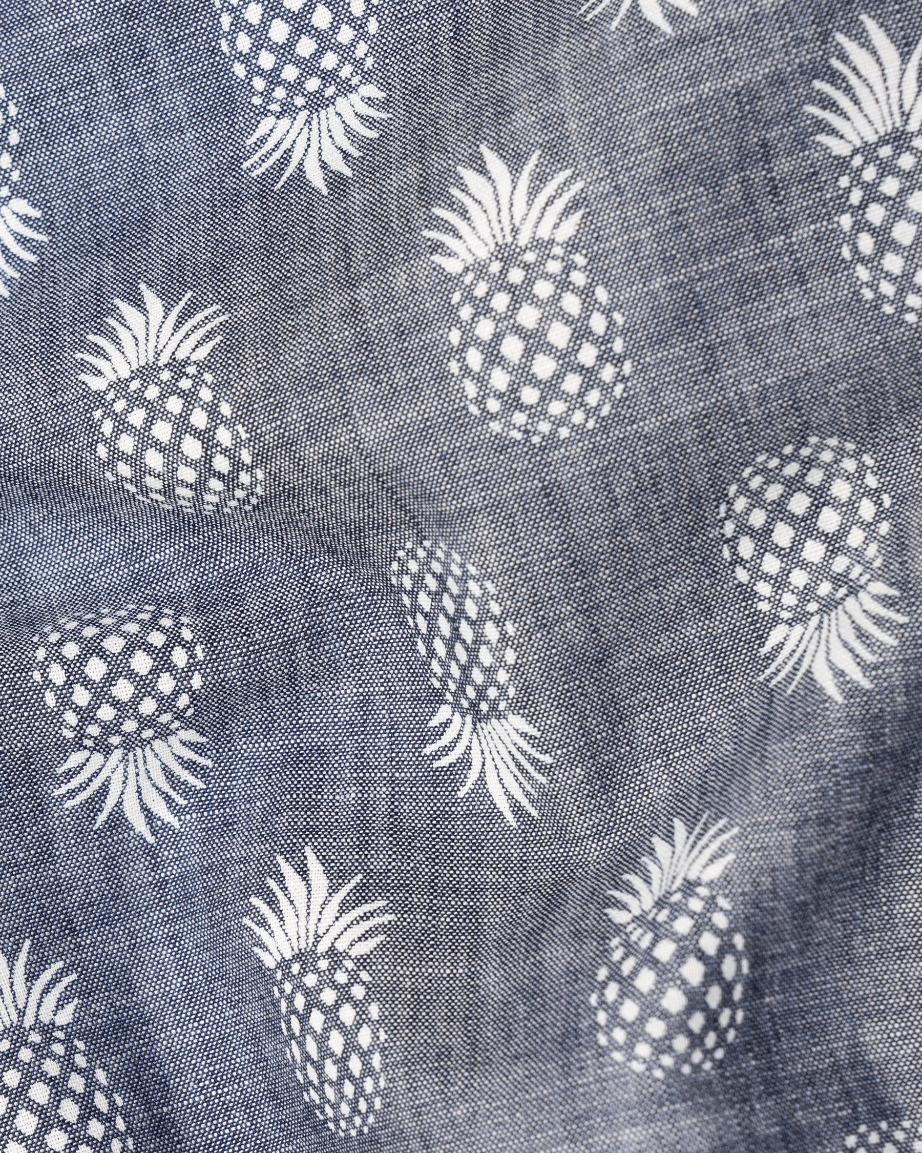 Denim Grey Pineapple Printed Chambray Premium Cotton Shirt 5333-BD-38, 5333-BD-H-38, 5333-BD-39, 5333-BD-H-39, 5333-BD-40, 5333-BD-H-40, 5333-BD-42, 5333-BD-H-42, 5333-BD-44, 5333-BD-H-44, 5333-BD-46, 5333-BD-H-46, 5333-BD-48, 5333-BD-H-48, 5333-BD-50, 5333-BD-H-50, 5333-BD-52, 5333-BD-H-52