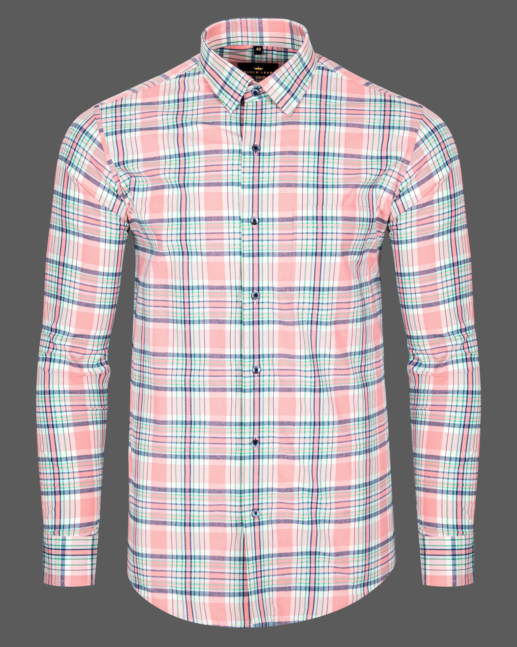 Multicolor Chequered Royal Oxford Shirt 5361-BLK-38, 5361-BLK-H-38, 5361-BLK-39, 5361-BLK-H-39, 5361-BLK-40, 5361-BLK-H-40, 5361-BLK-42, 5361-BLK-H-42, 5361-BLK-44, 5361-BLK-H-44, 5361-BLK-46, 5361-BLK-H-46, 5361-BLK-48, 5361-BLK-H-48, 5361-BLK-50, 5361-BLK-H-50, 5361-BLK-52, 5361-BLK-H-52