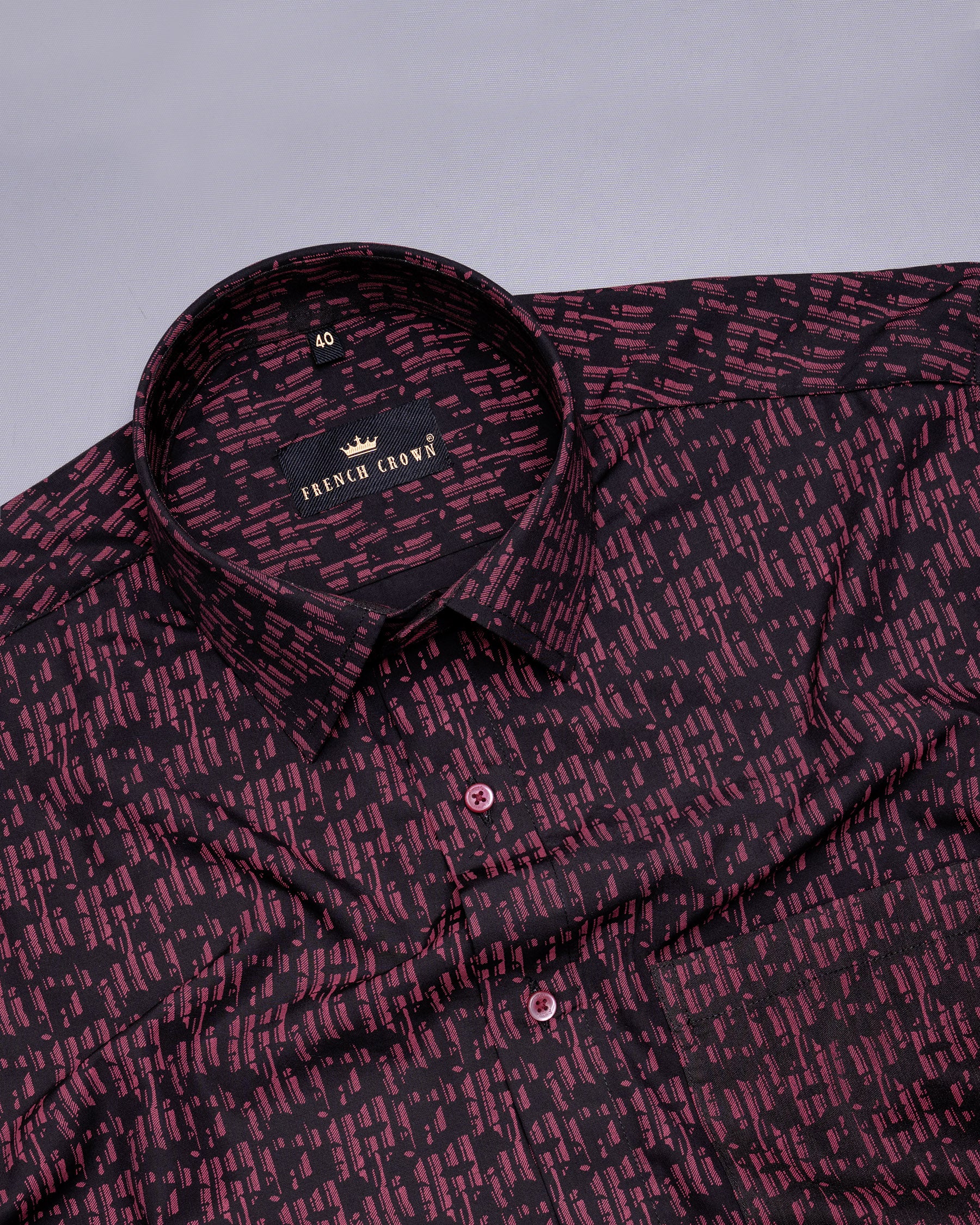 Jade Black with Pink Printed Premium Cotton Shirt 5374-MN-38, 5374-MN-H-38, 5374-MN-39, 5374-MN-H-39, 5374-MN-40, 5374-MN-H-40, 5374-MN-42, 5374-MN-H-42, 5374-MN-44, 5374-MN-H-44, 5374-MN-46, 5374-MN-H-46, 5374-MN-48, 5374-MN-H-48, 5374-MN-50, 5374-MN-H-50, 5374-MN-52, 5374-MN-H-52