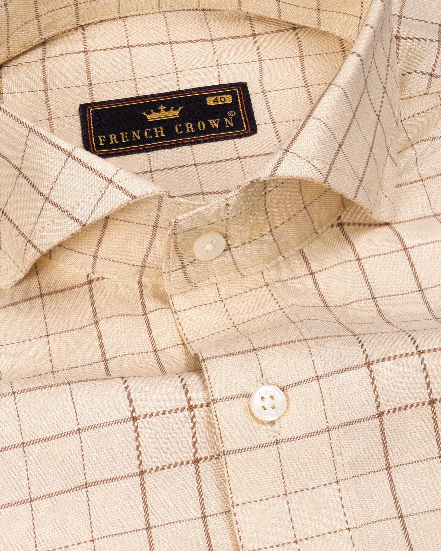 Dessert Sand Brown windowpane Premium Cotton Shirt 5376-CA-38, 5376-CA-H-38, 5376-CA-39, 5376-CA-H-39, 5376-CA-40, 5376-CA-H-40, 5376-CA-42, 5376-CA-H-42, 5376-CA-44, 5376-CA-H-44, 5376-CA-46, 5376-CA-H-46, 5376-CA-48, 5376-CA-H-48, 5376-CA-50, 5376-CA-H-50, 5376-CA-52, 5376-CA-H-52