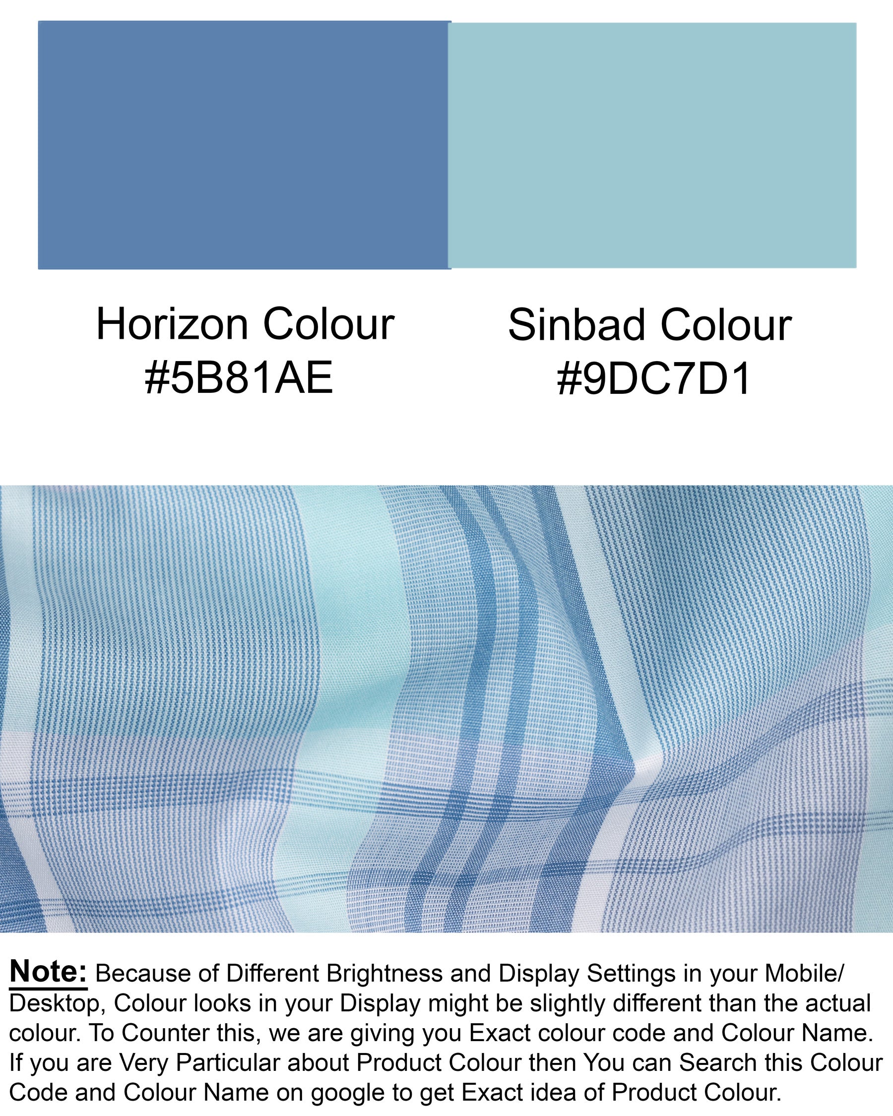 Horizon Blue with Sinbad Plaid Premium Cotton Shirt 5397-M-38, 5397-M-H-38, 5397-M-39, 5397-M-H-39, 5397-M-40, 5397-M-H-40, 5397-M-42, 5397-M-H-42, 5397-M-44, 5397-M-H-44, 5397-M-46, 5397-M-H-46, 5397-M-48, 5397-M-H-48, 5397-M-50, 5397-M-H-50, 5397-M-52, 5397-M-H-52